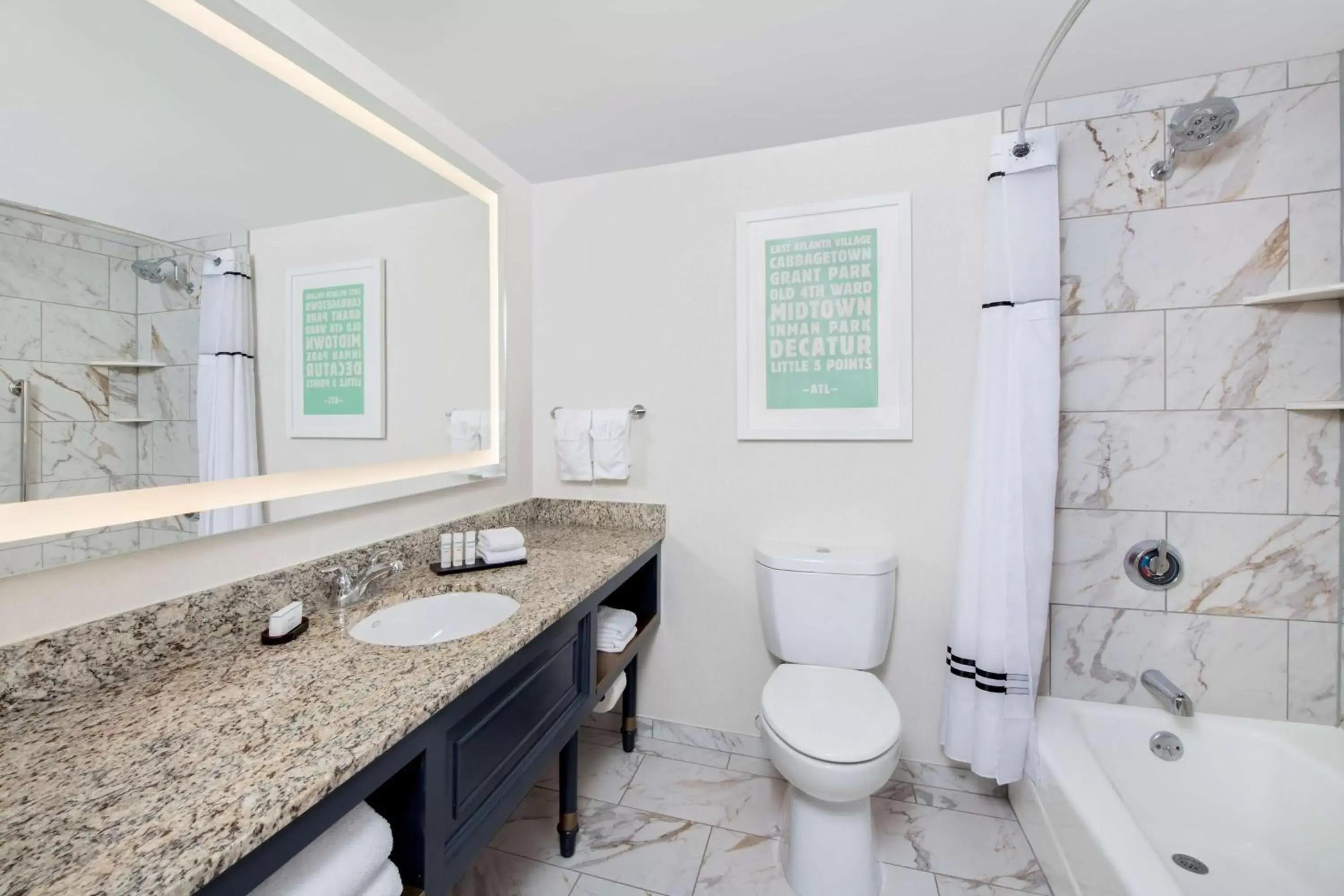 Bathroom in Embassy Suites by Hilton Atlanta Buckhead