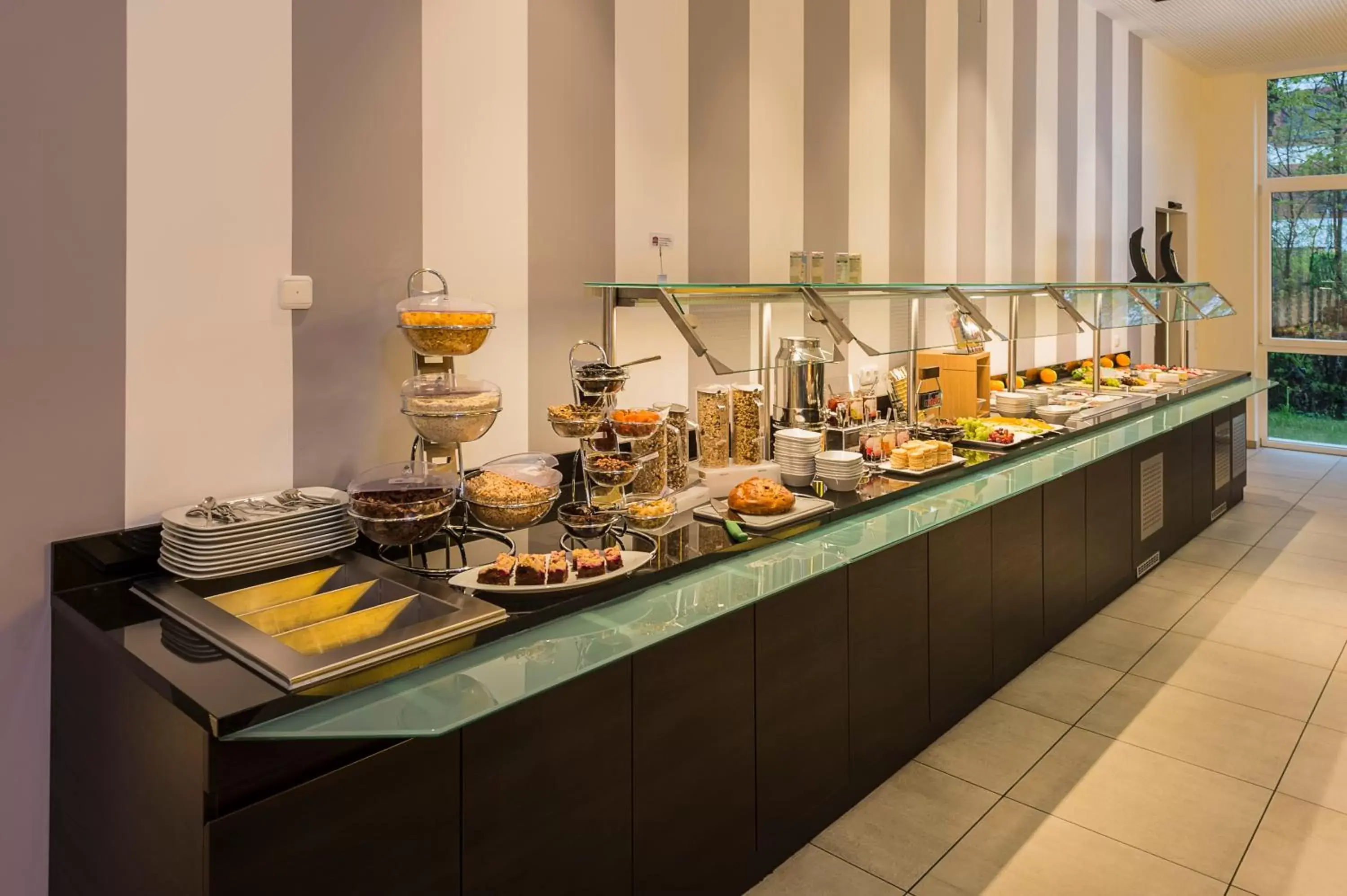 Buffet breakfast, Food in Star G Hotel Premium München Domagkstraße