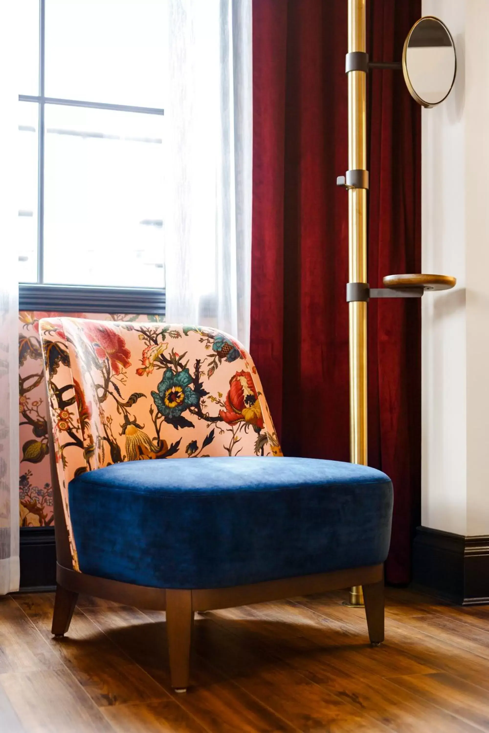 Decorative detail, Seating Area in The Broadview Hotel