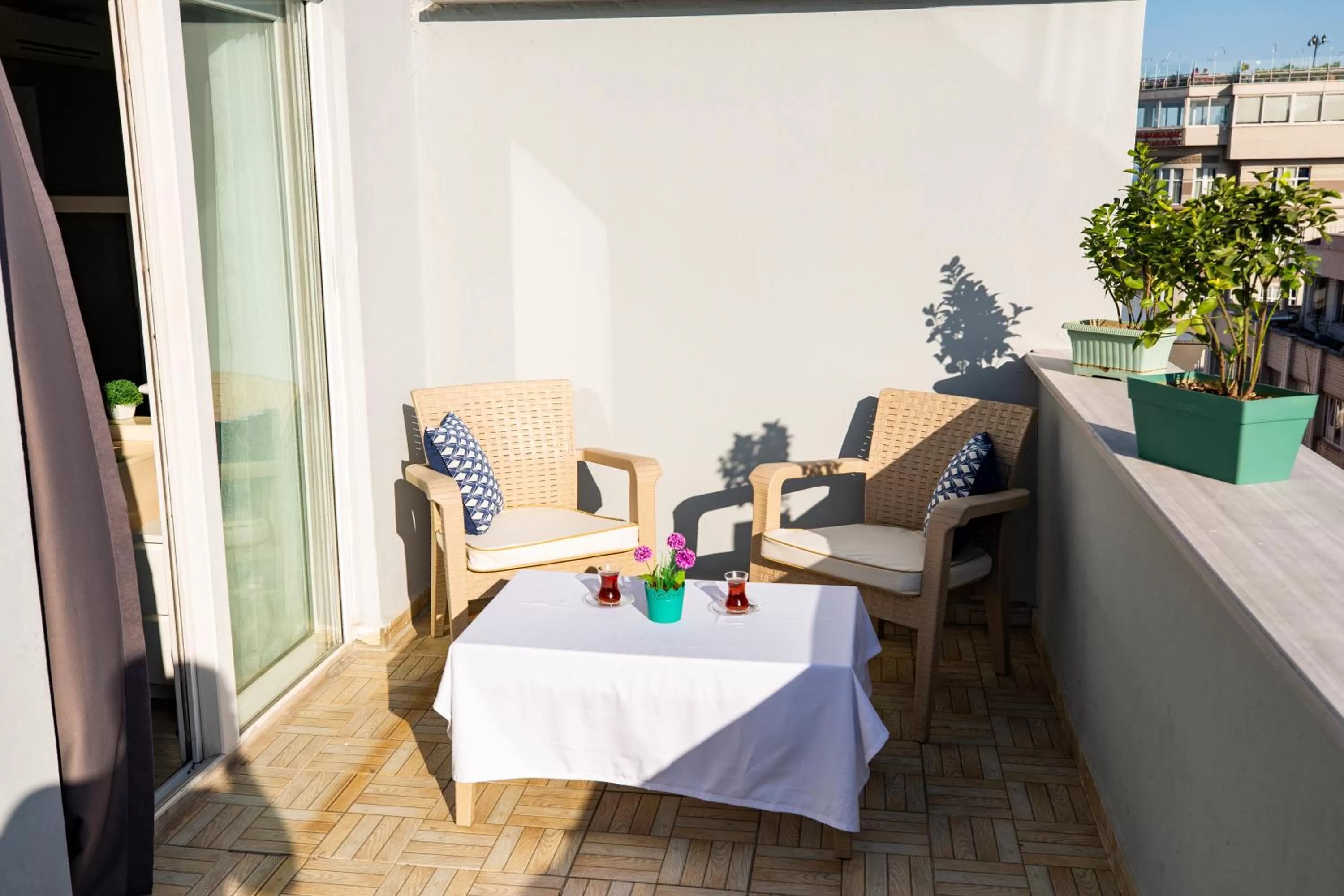 Balcony/Terrace in Albatros Hagia Sophia Hotel