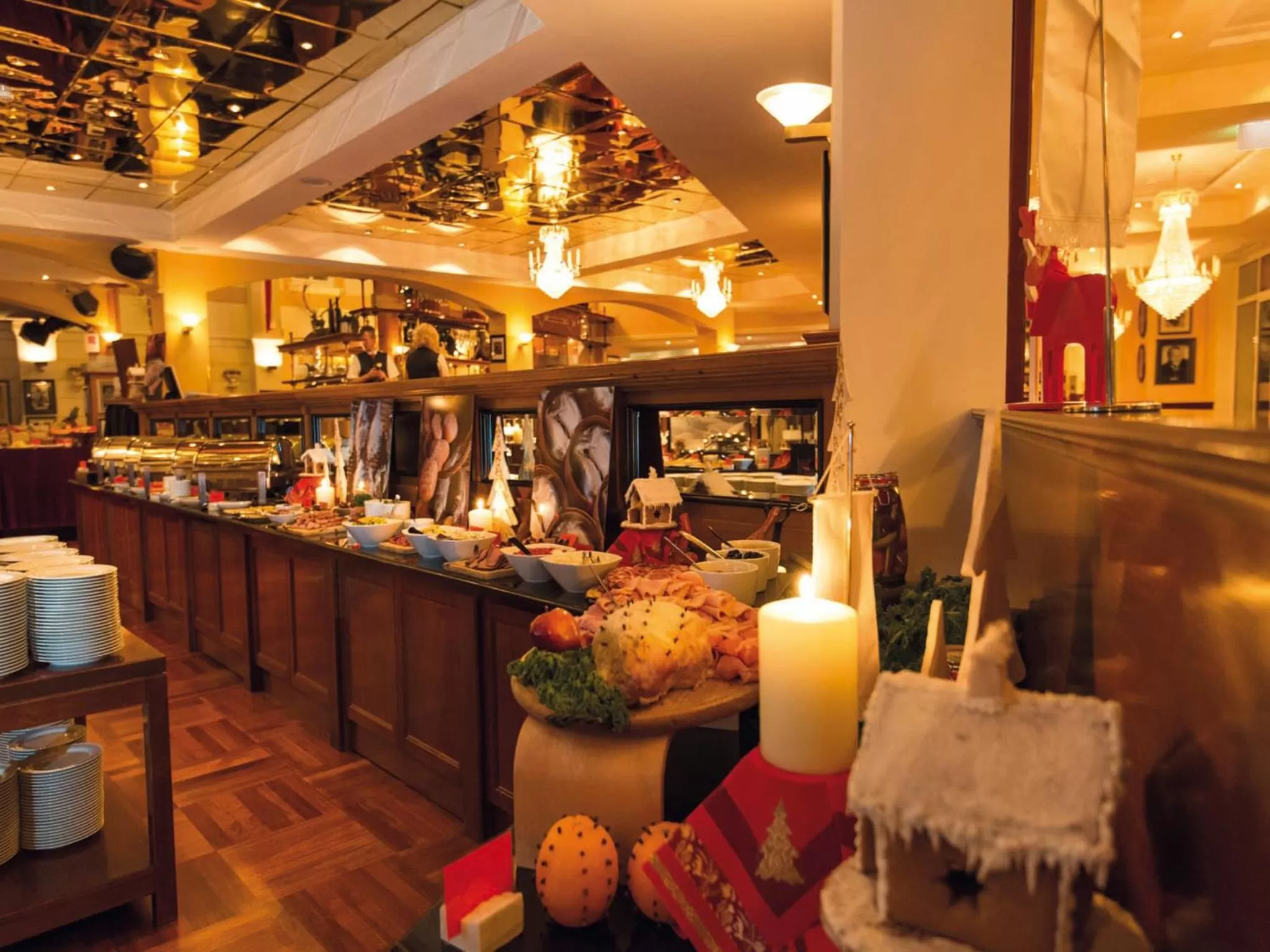 Restaurant/places to eat in Hotel Salzburger Hof