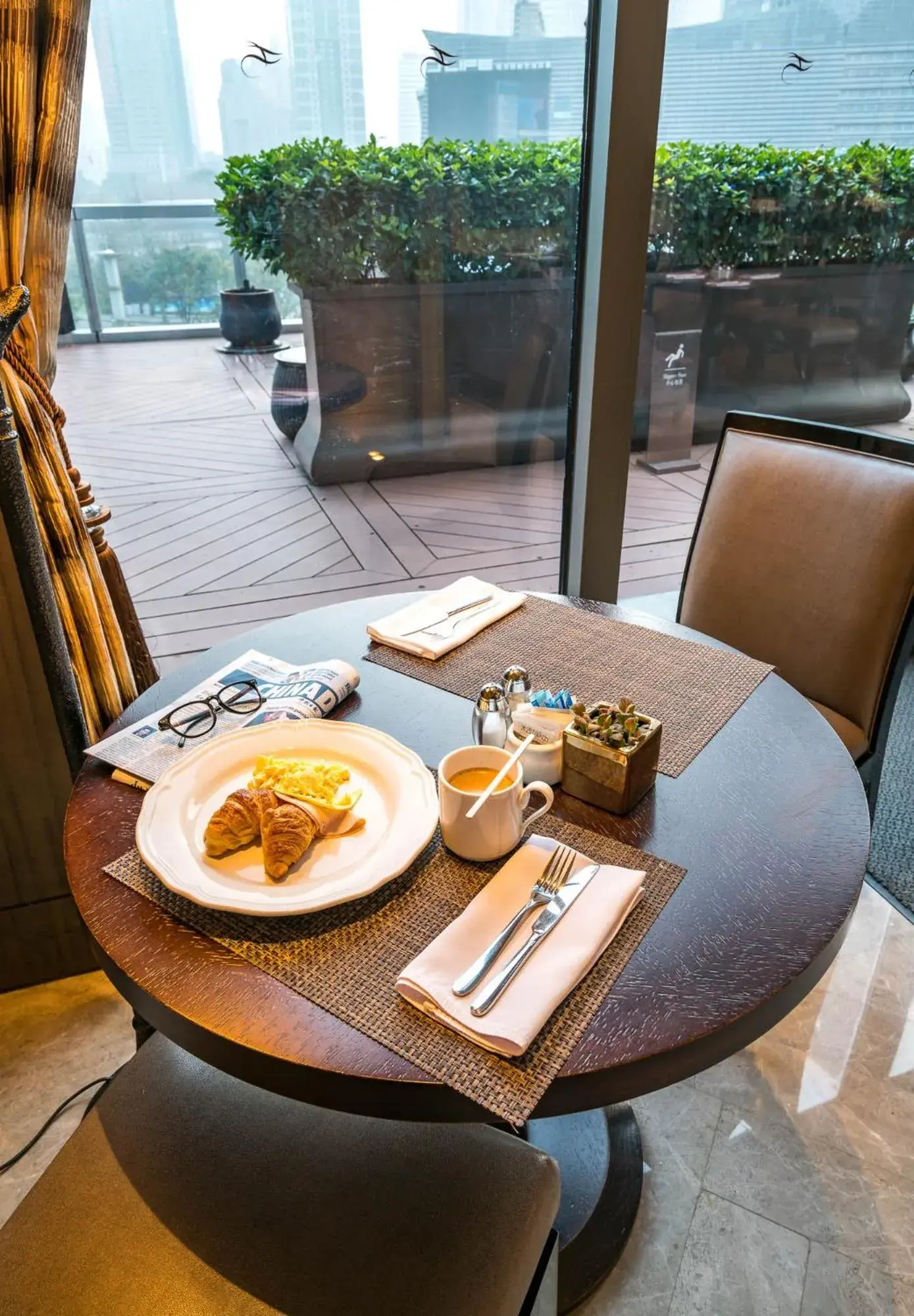 Breakfast in IFC Residence Breakfast in IFC Residence