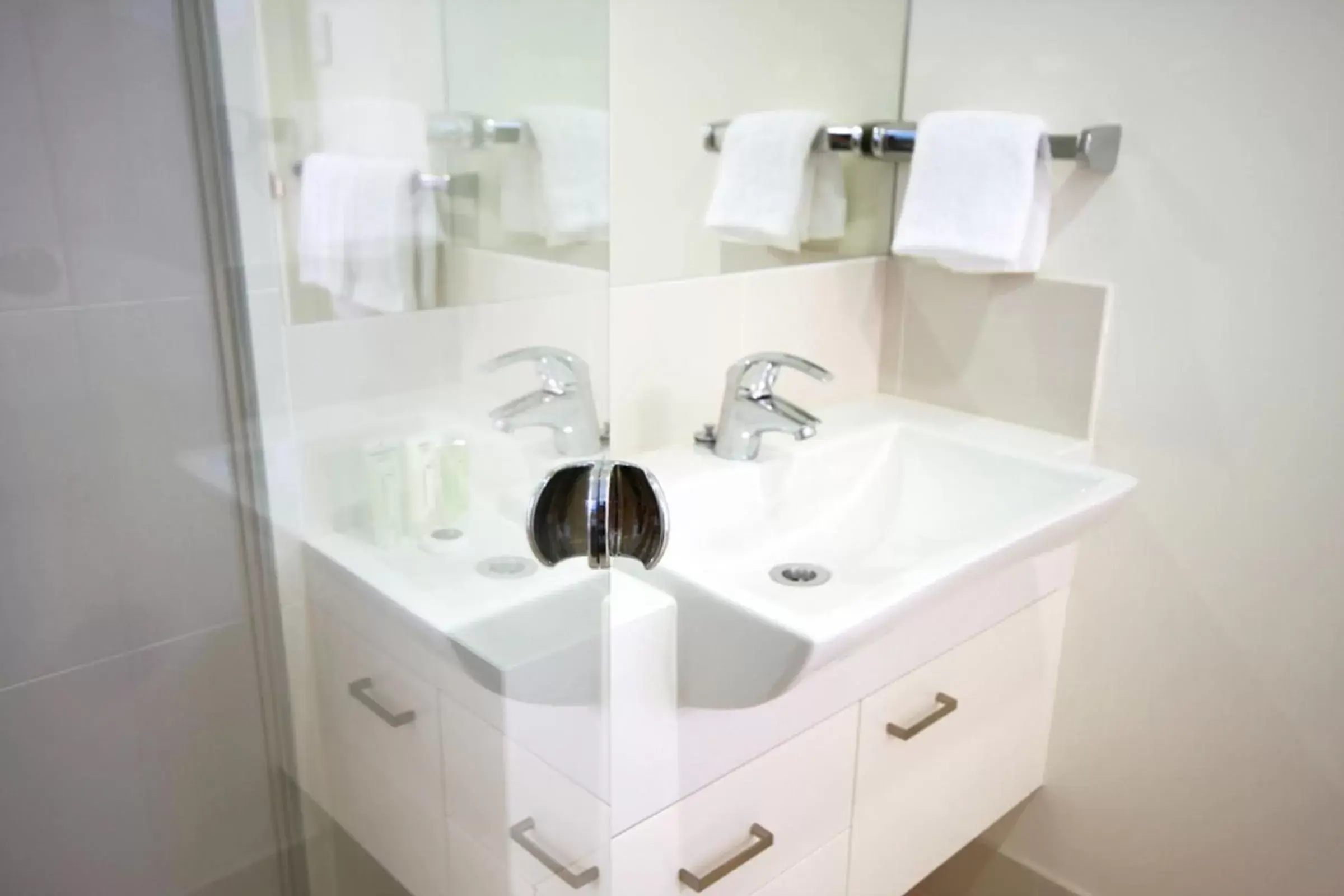 Shower, Bathroom in Domain Serviced Apartments