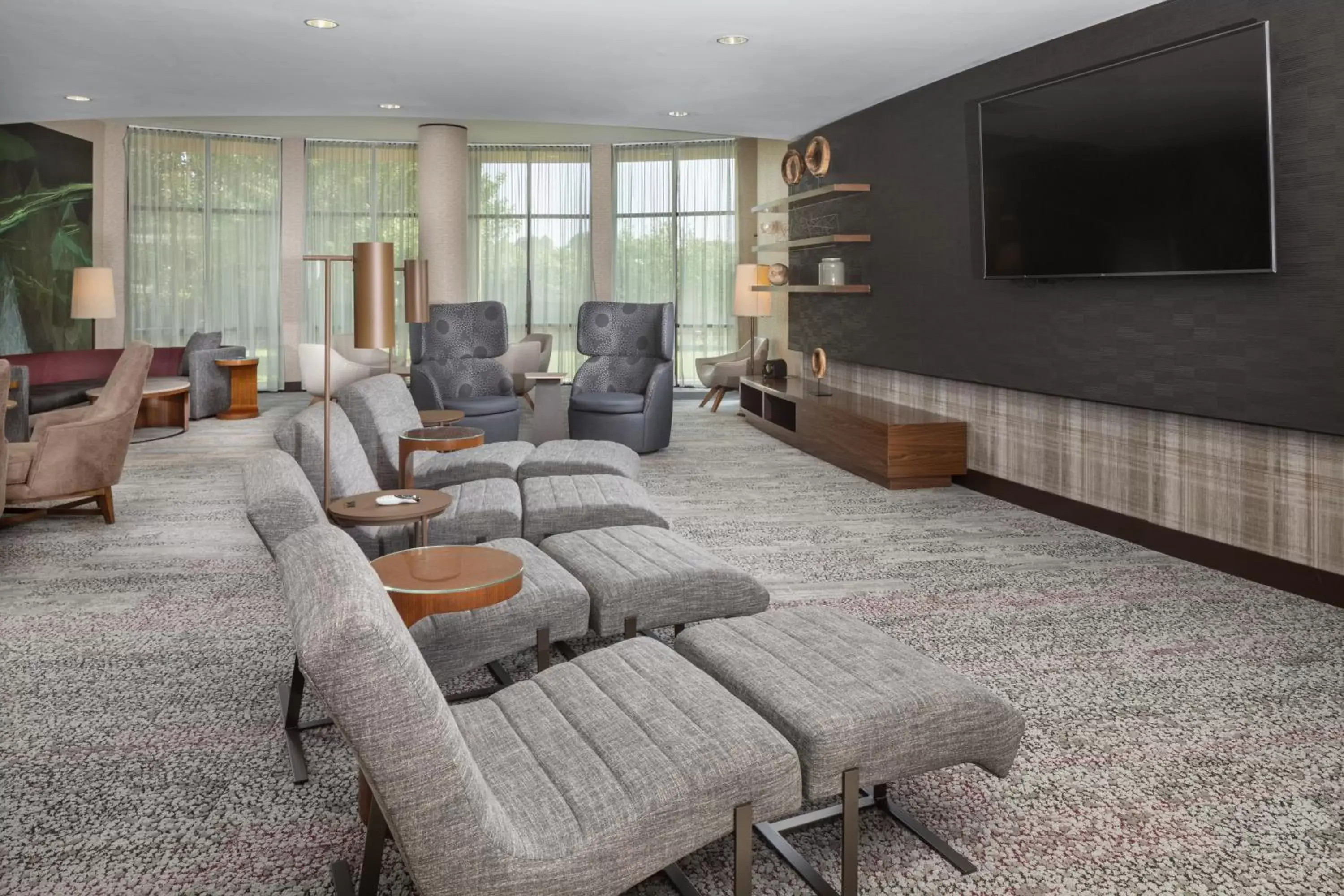 Lobby or reception, Seating Area in Courtyard by Marriott Anniston Oxford