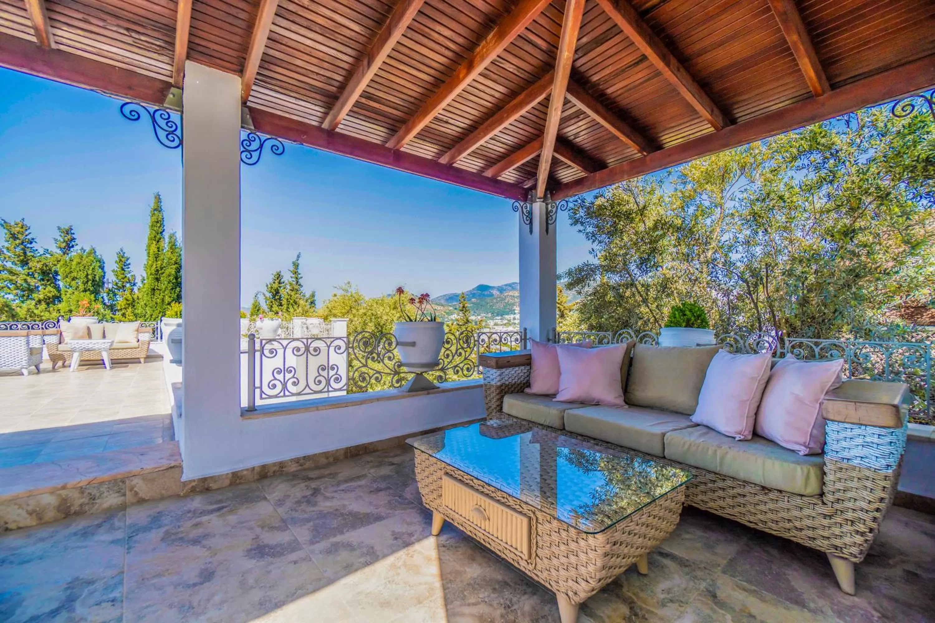 Balcony/Terrace in Manzara Boutique Hotel - Adults Only