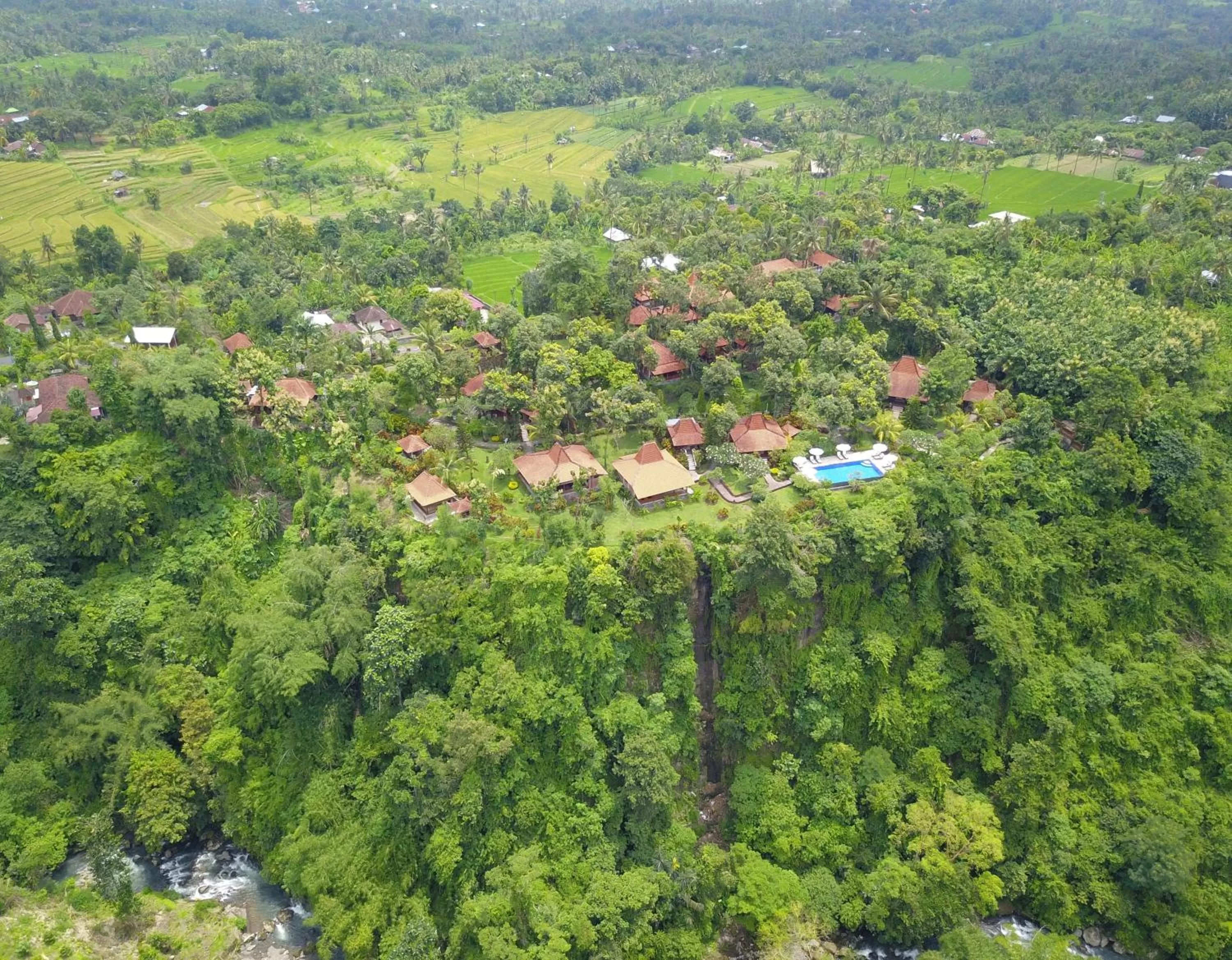 Bird's eye view in Shanti Natural Panorama View Hotel