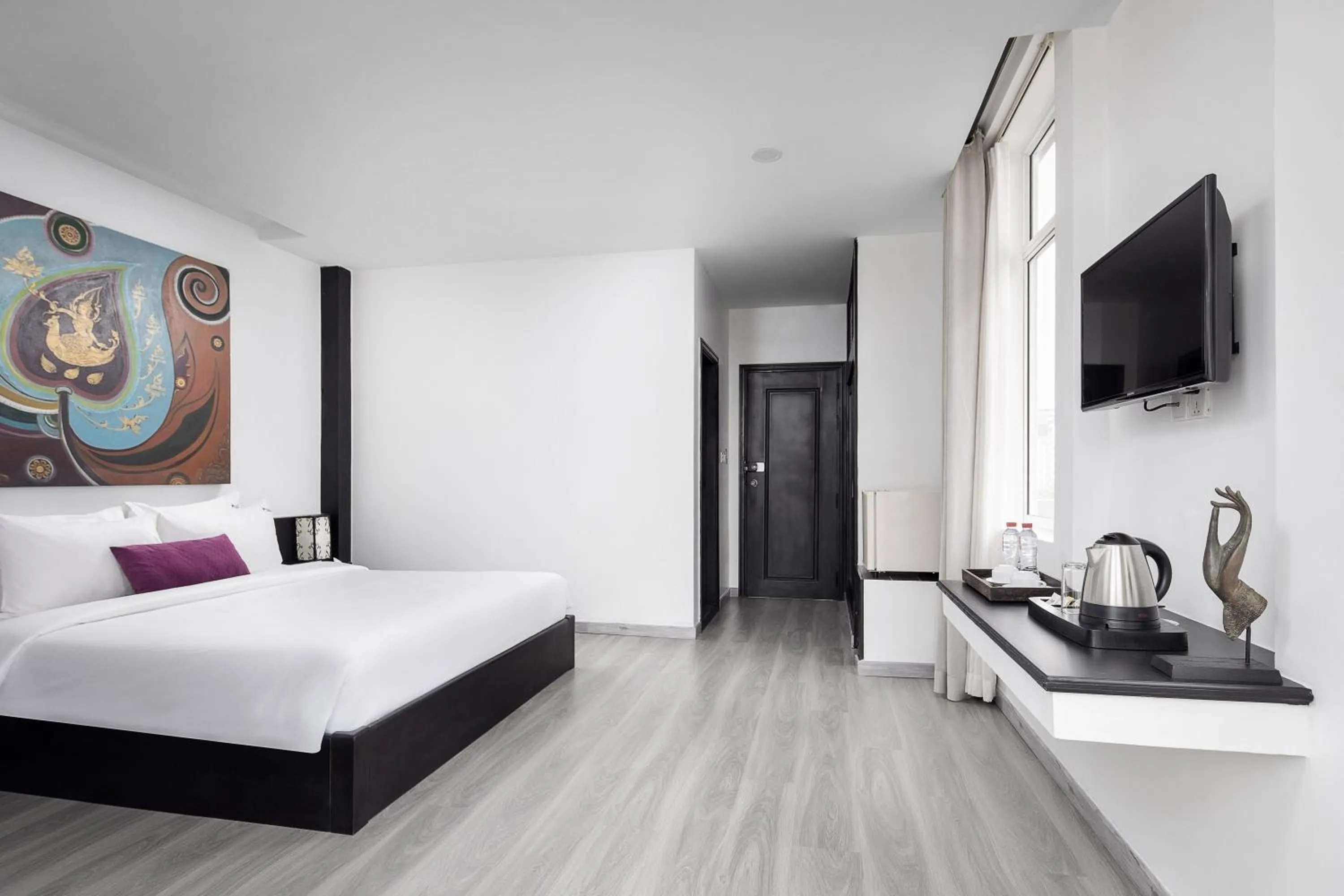 TV and multimedia, Bed in Apsor Palace Hotel