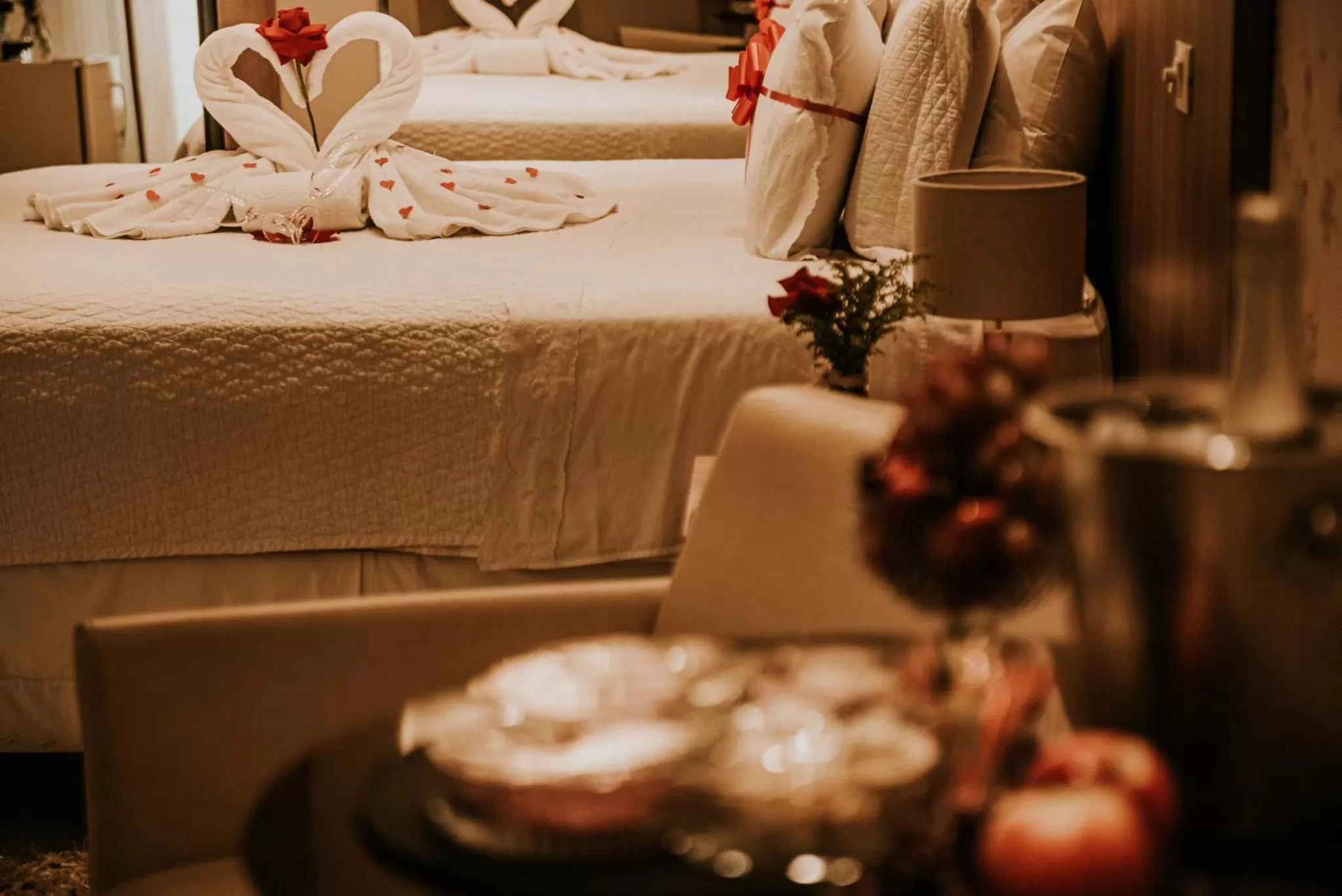 Bed in Occitano Apart Hotel