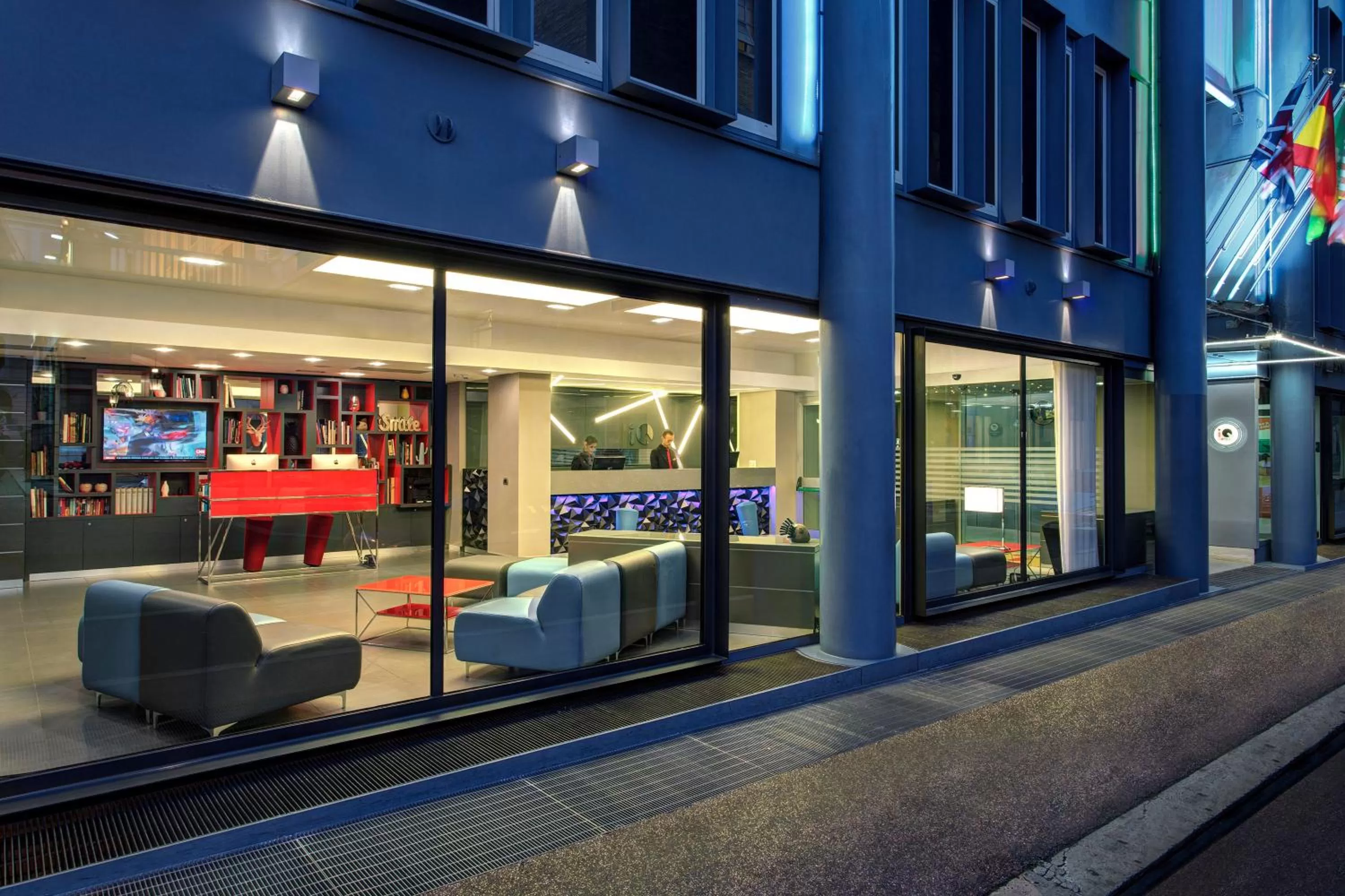 Facade/entrance in iQ Hotel Roma