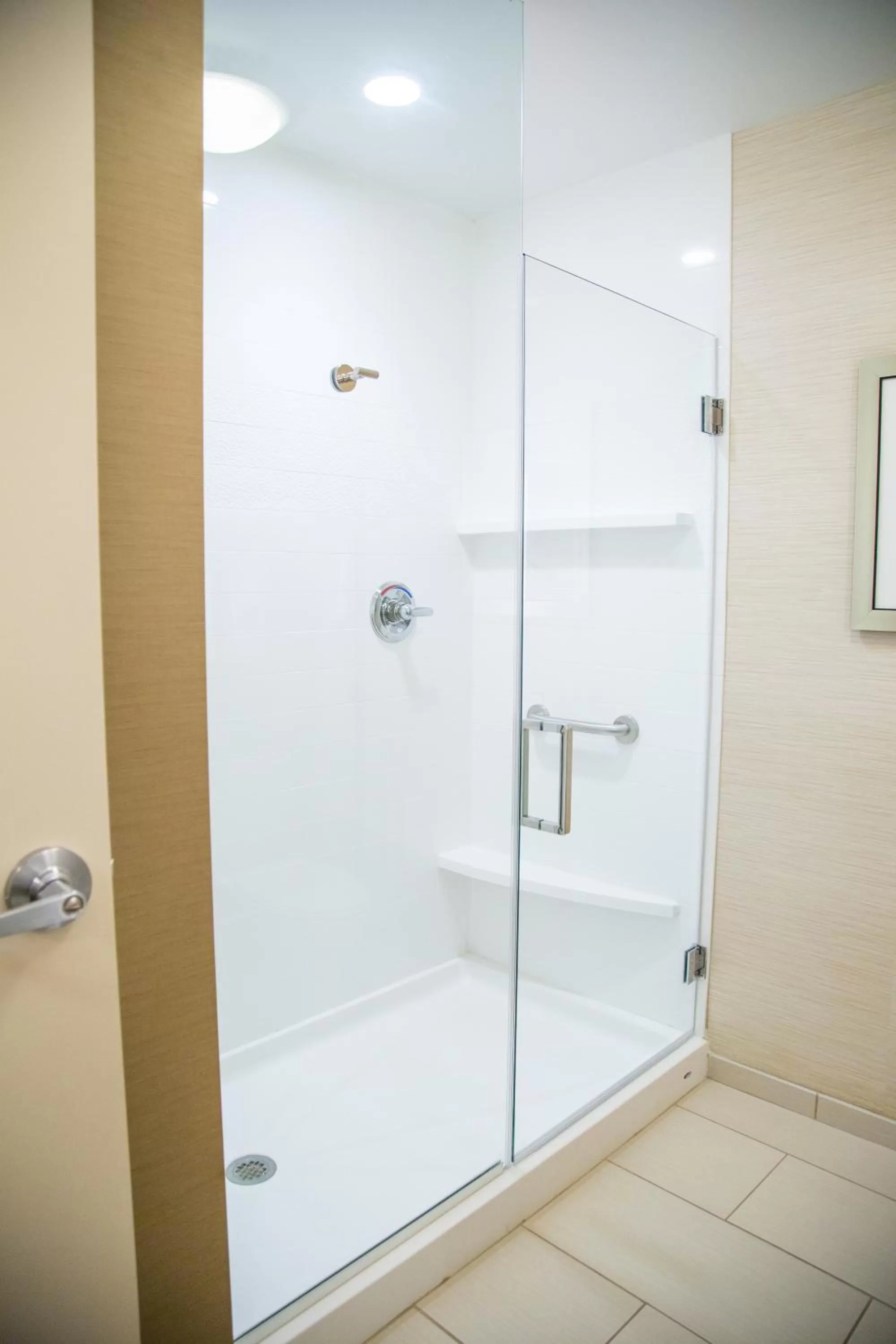 Shower in Fairfield Inn & Suites by Marriott Pocatello