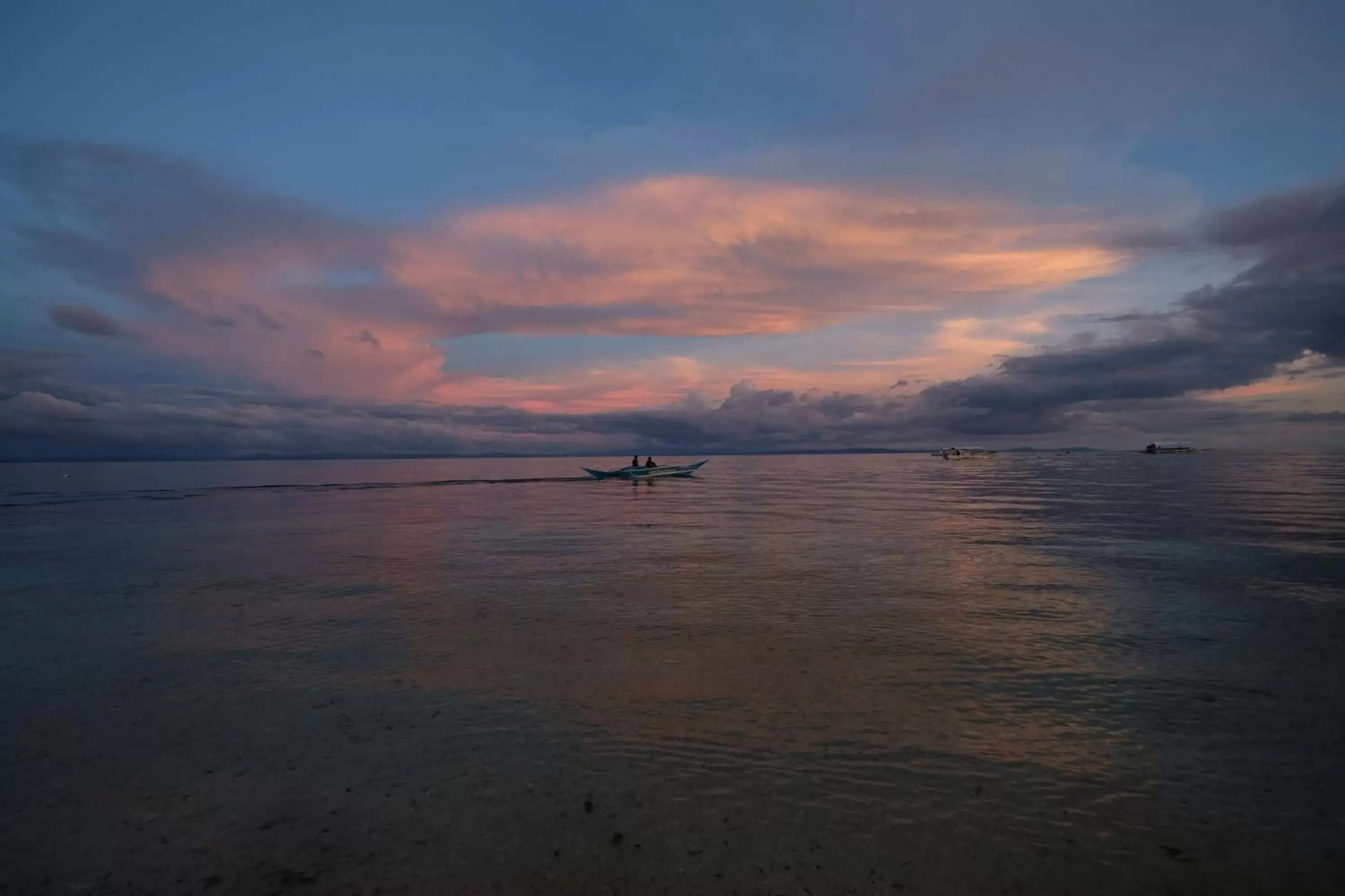 Sunset in Malapascua Exotic Island Dive Resort