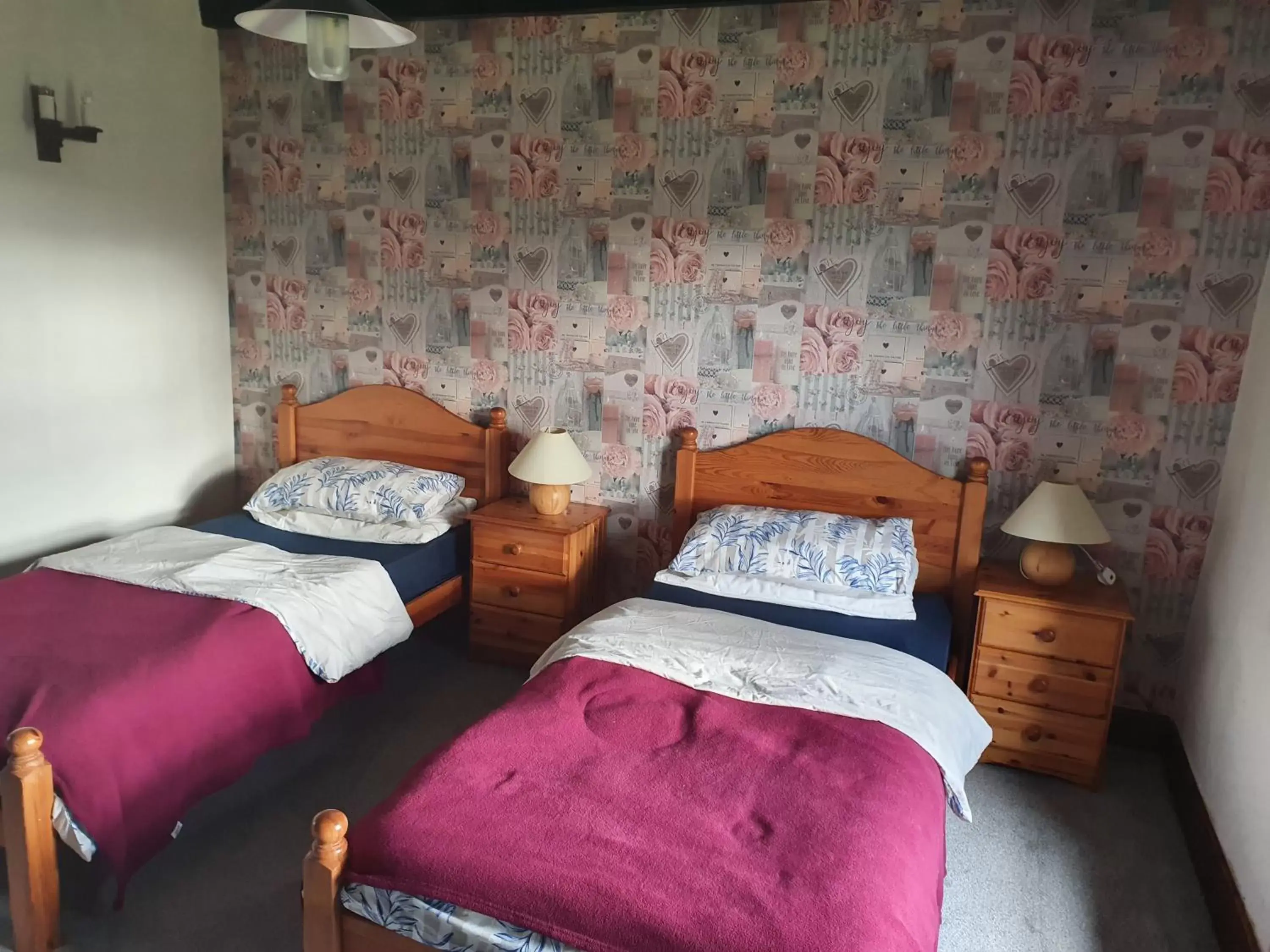 Twin Room with Private Bathroom - single occupancy in B&B Drum Farm Twin Room with Private Bathroom - single occupancy in B&B Drum Farm