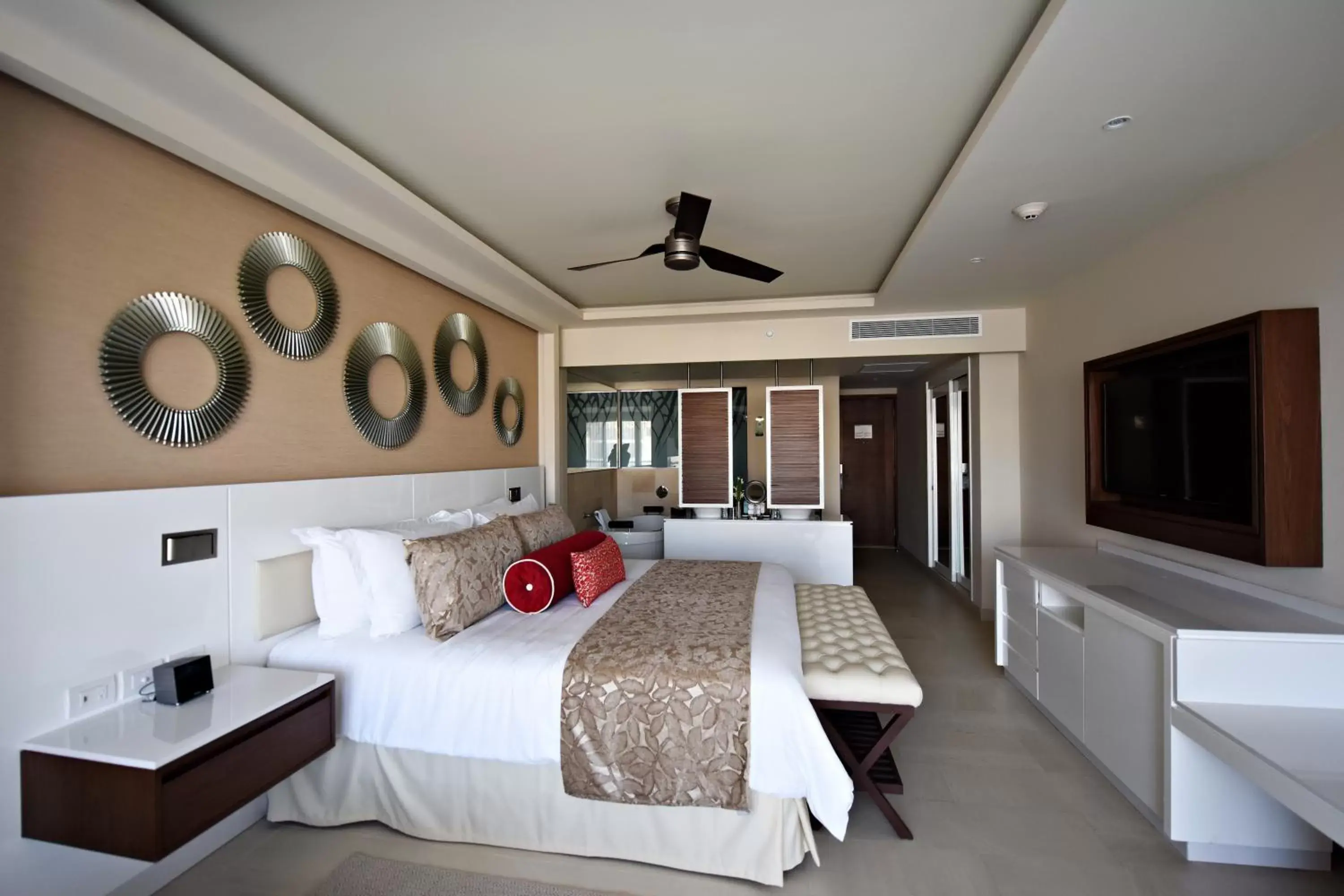 Photo of the whole room, Bed in Royalton Riviera Cancun, An Autograph Collection All-Inclusive Resort & Casino
