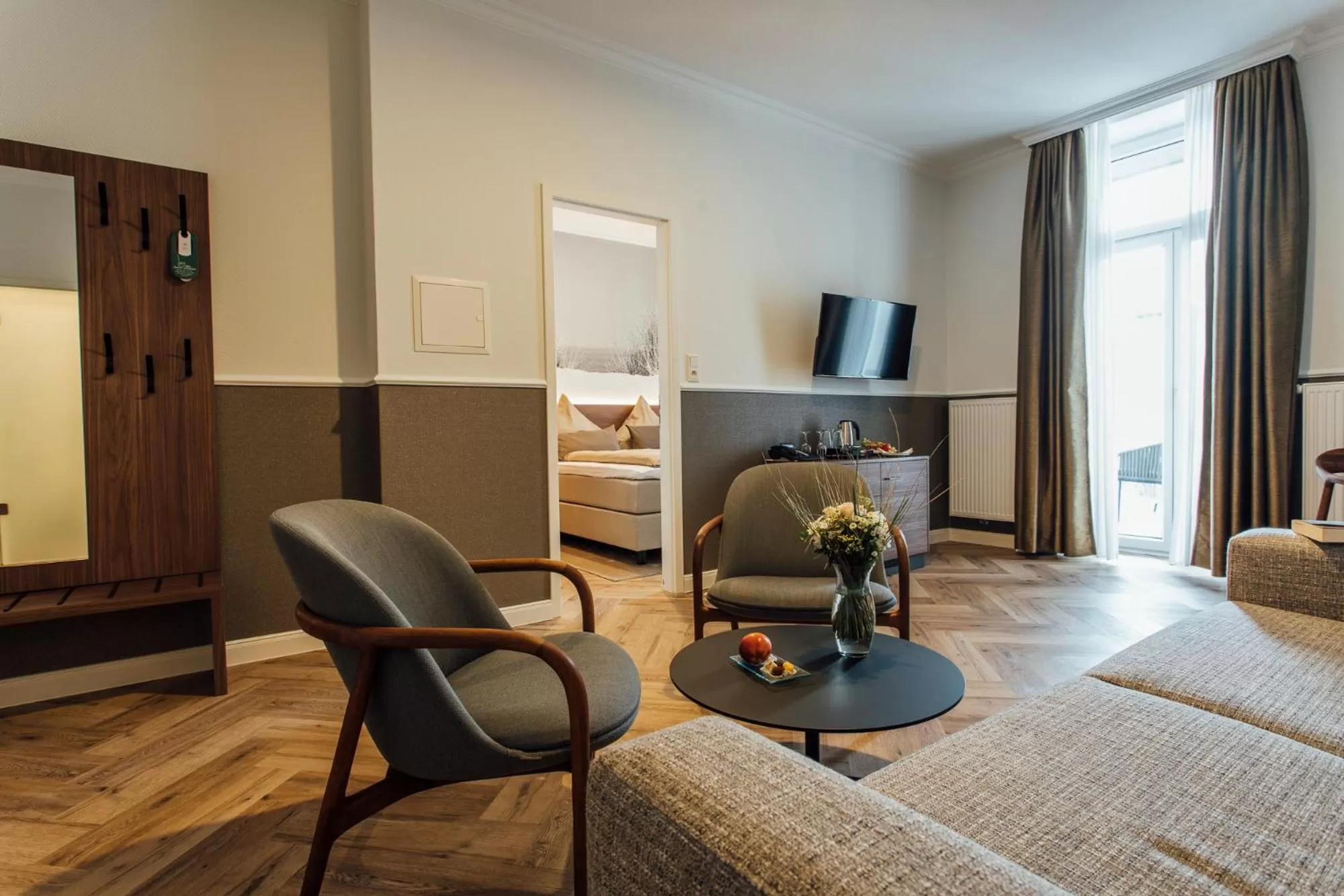 Seating area in Strandhotel Hohenzollern