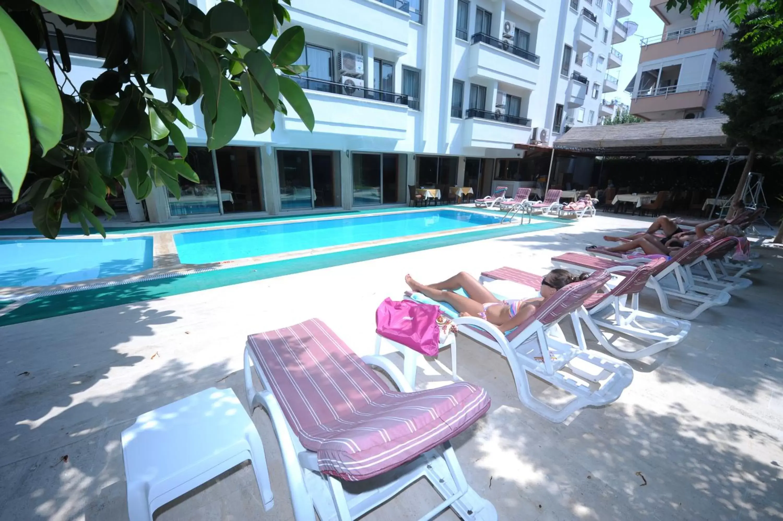 People, Swimming Pool in Suite Laguna Otel