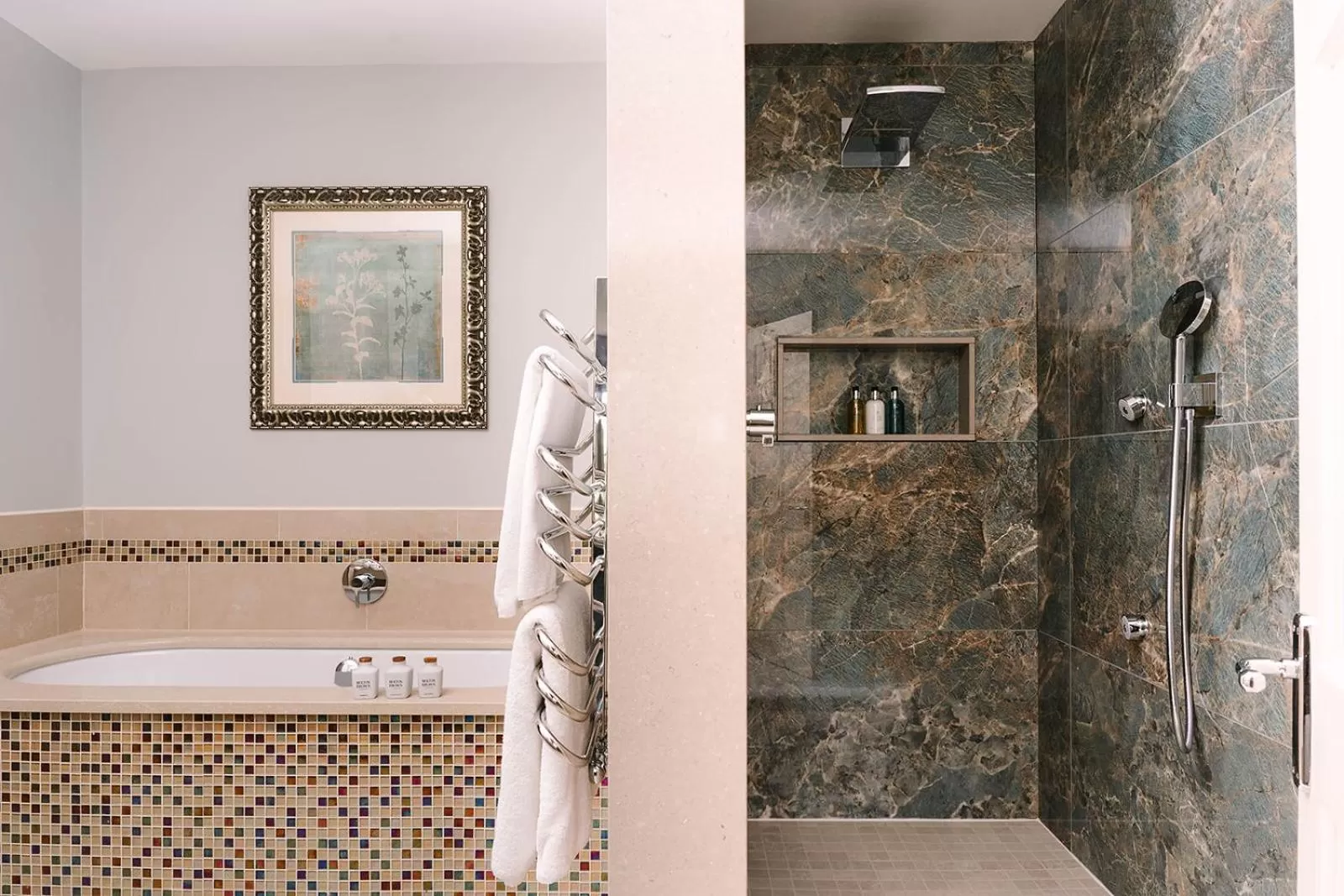 Shower in Pennyhill Park Hotel and Spa