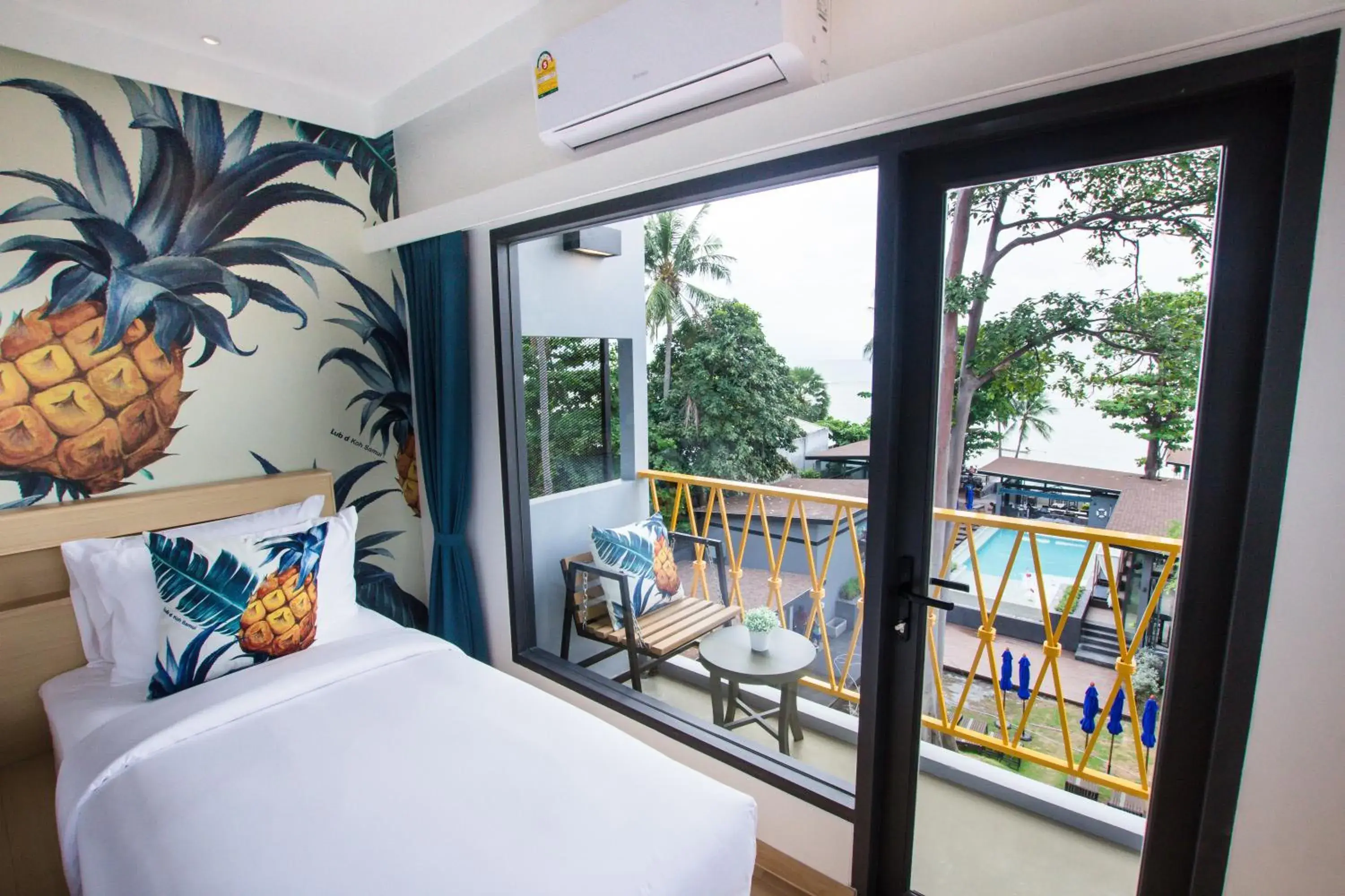 Balcony/Terrace in Lub d Koh Samui Chaweng Beach - SHA Extra Plus