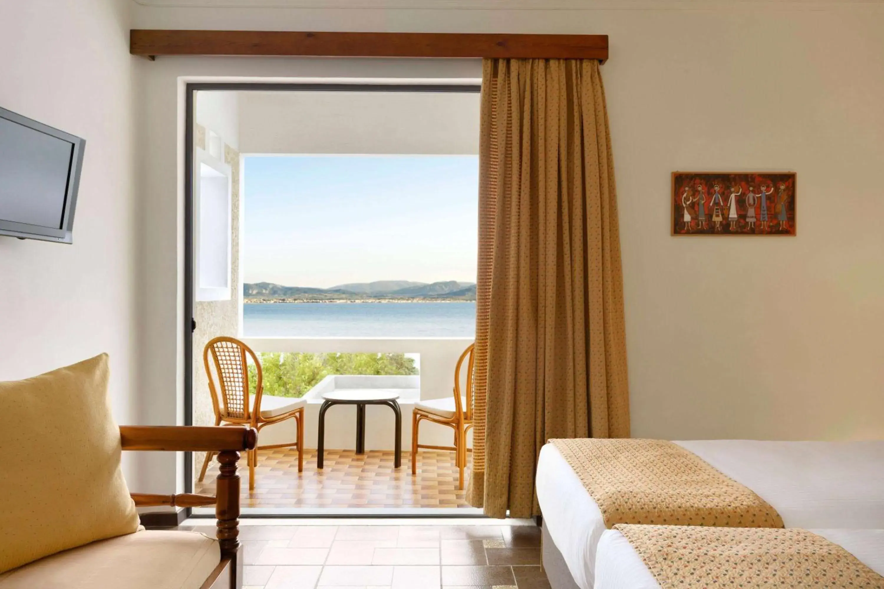 Photo of the whole room, Bed in Ramada Loutraki Poseidon Resort Photo of the whole room, Bed in Ramada Loutraki Poseidon Resort