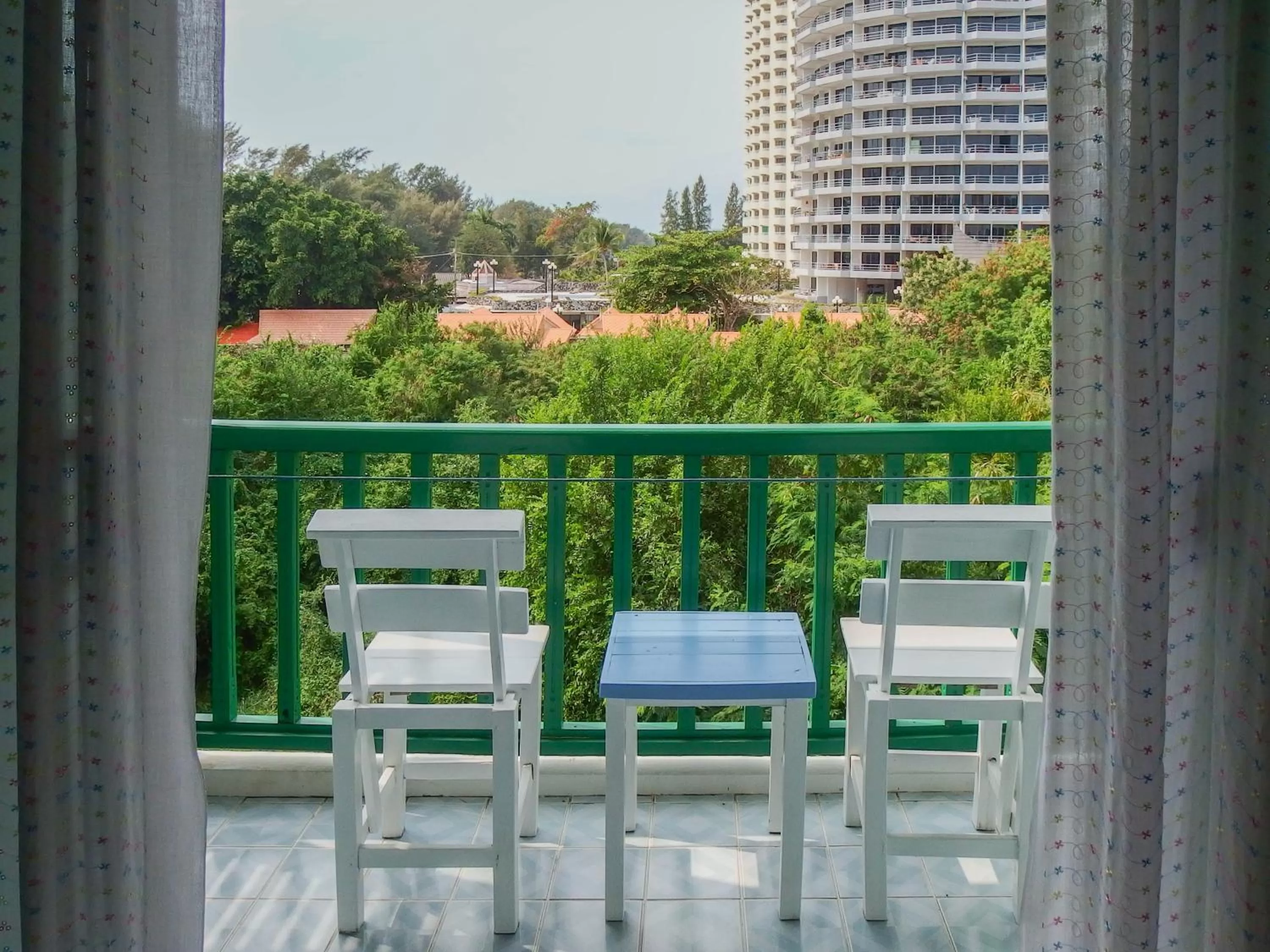 Balcony/Terrace in Makmai Villa - Rayong