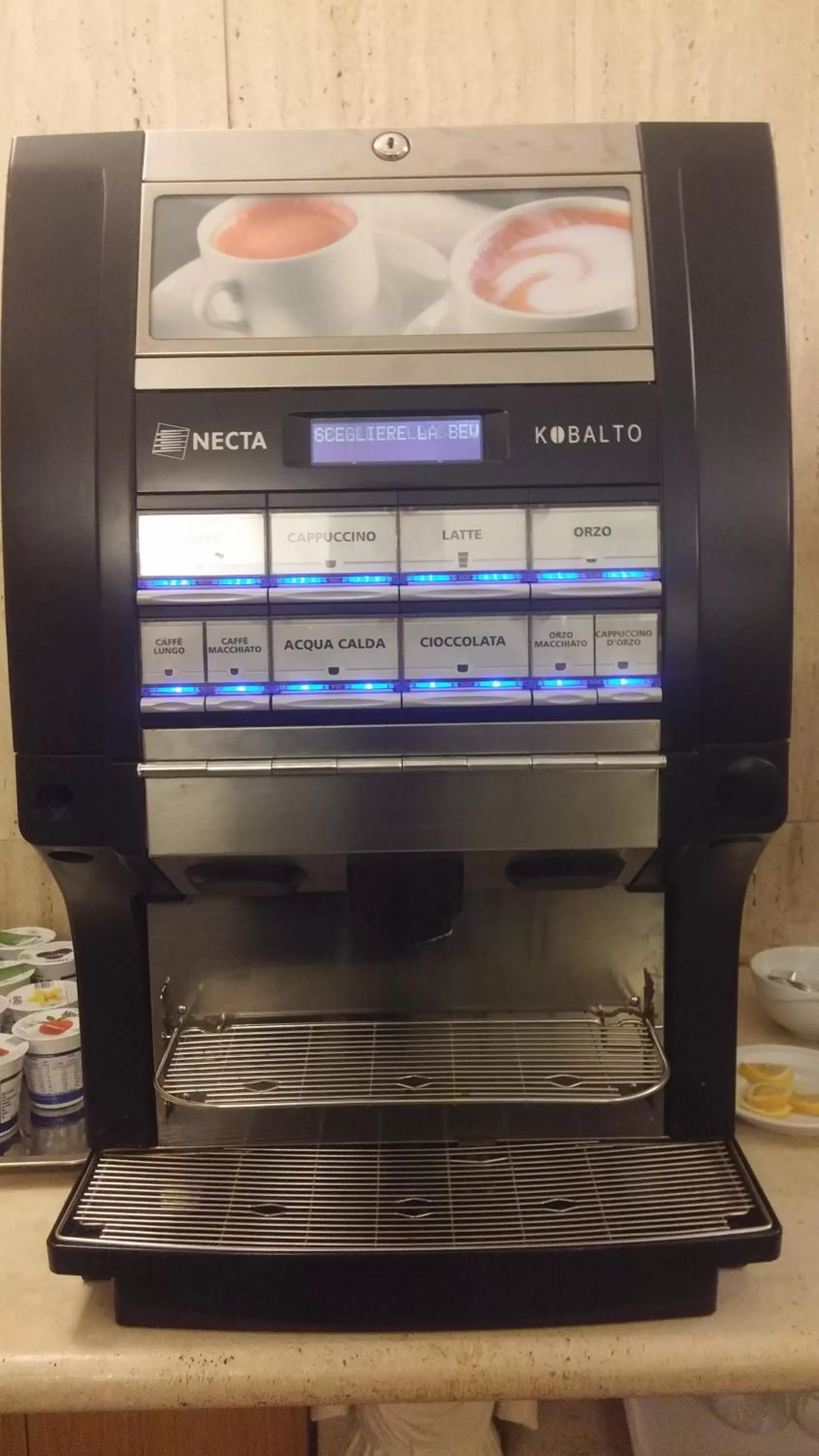 Italian breakfast in Hotel Prati