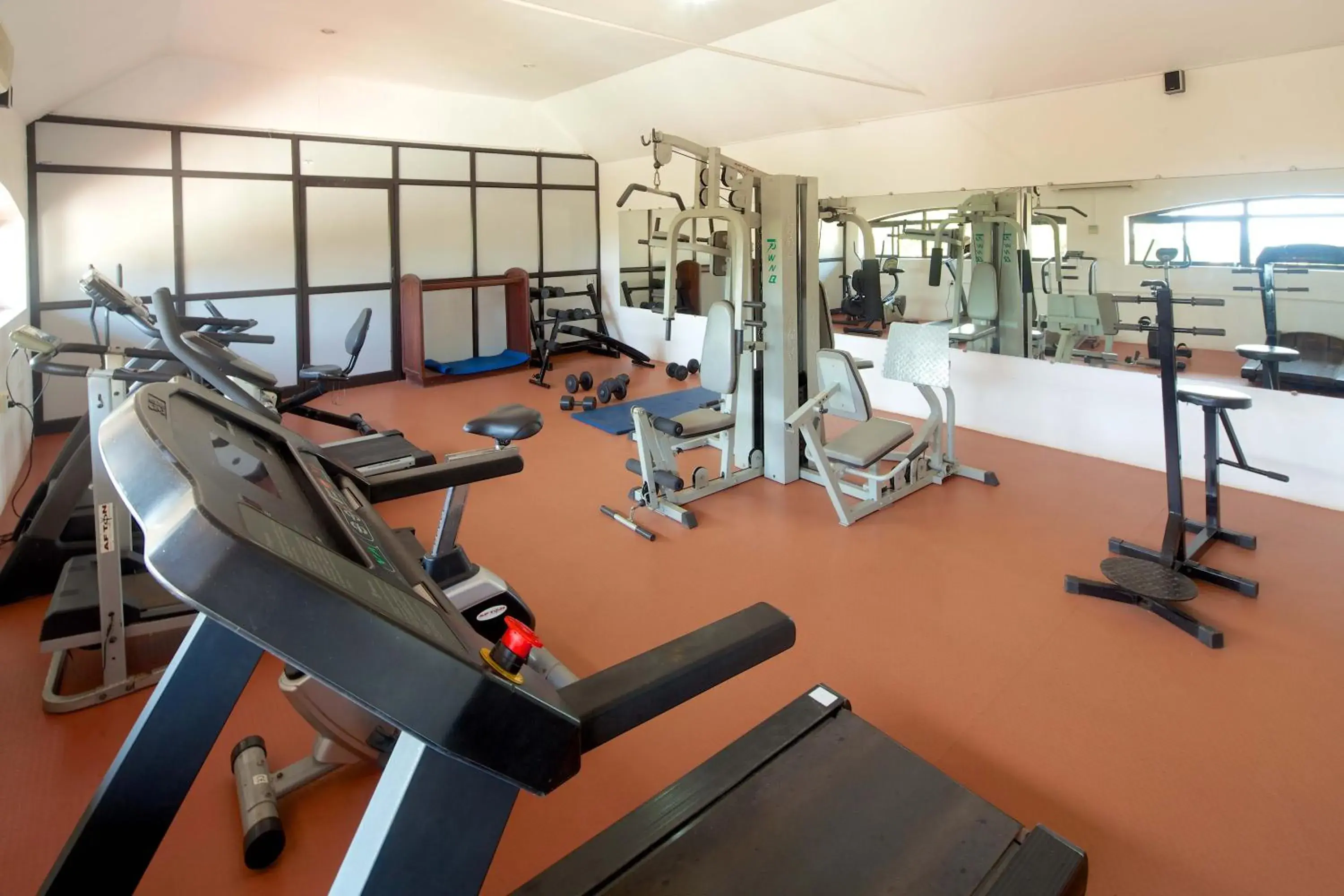 Fitness centre/facilities in The Travancore Heritage Beach Resort