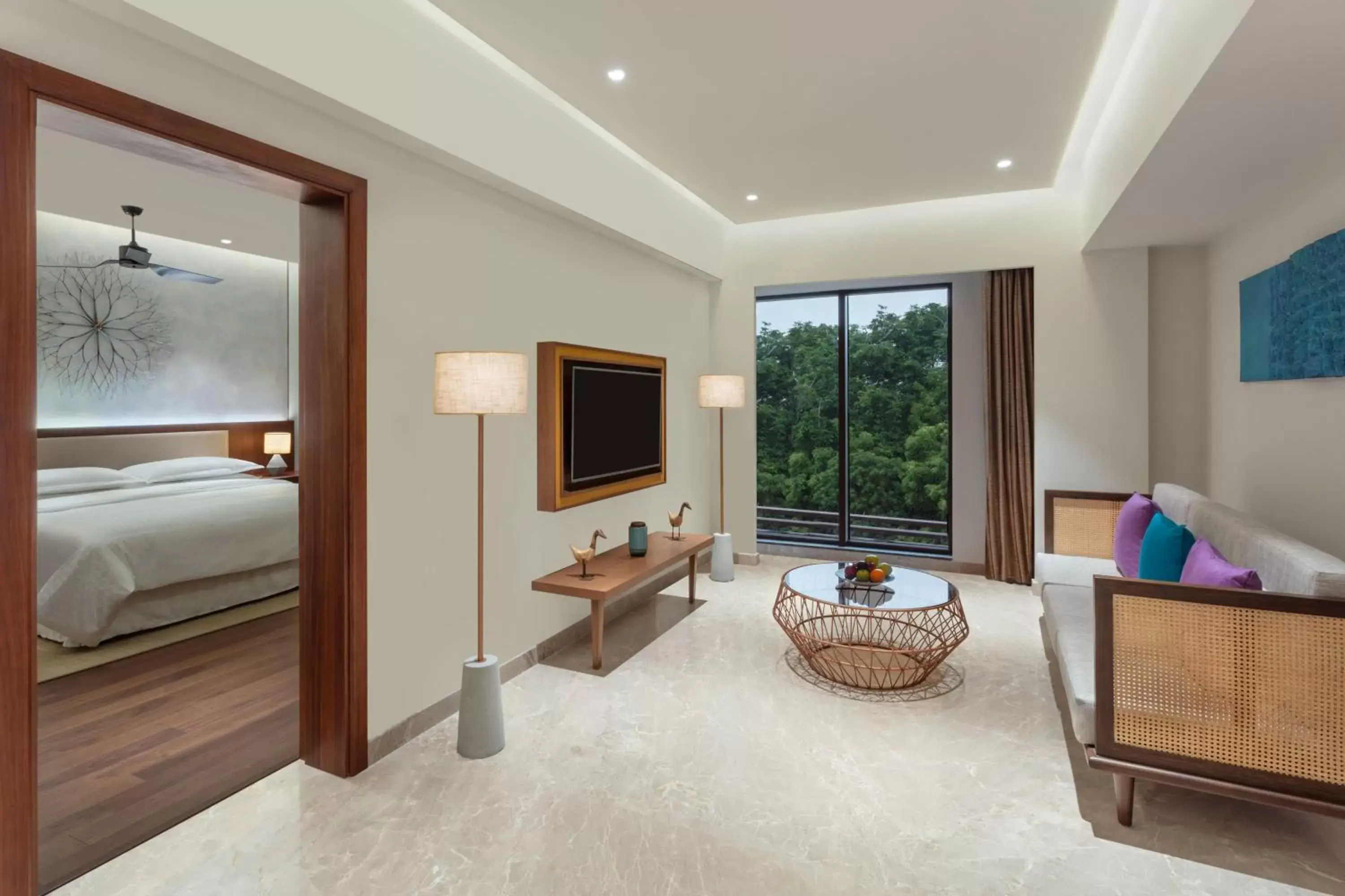 Bedroom in Sheraton Grand Chennai Resort & Spa