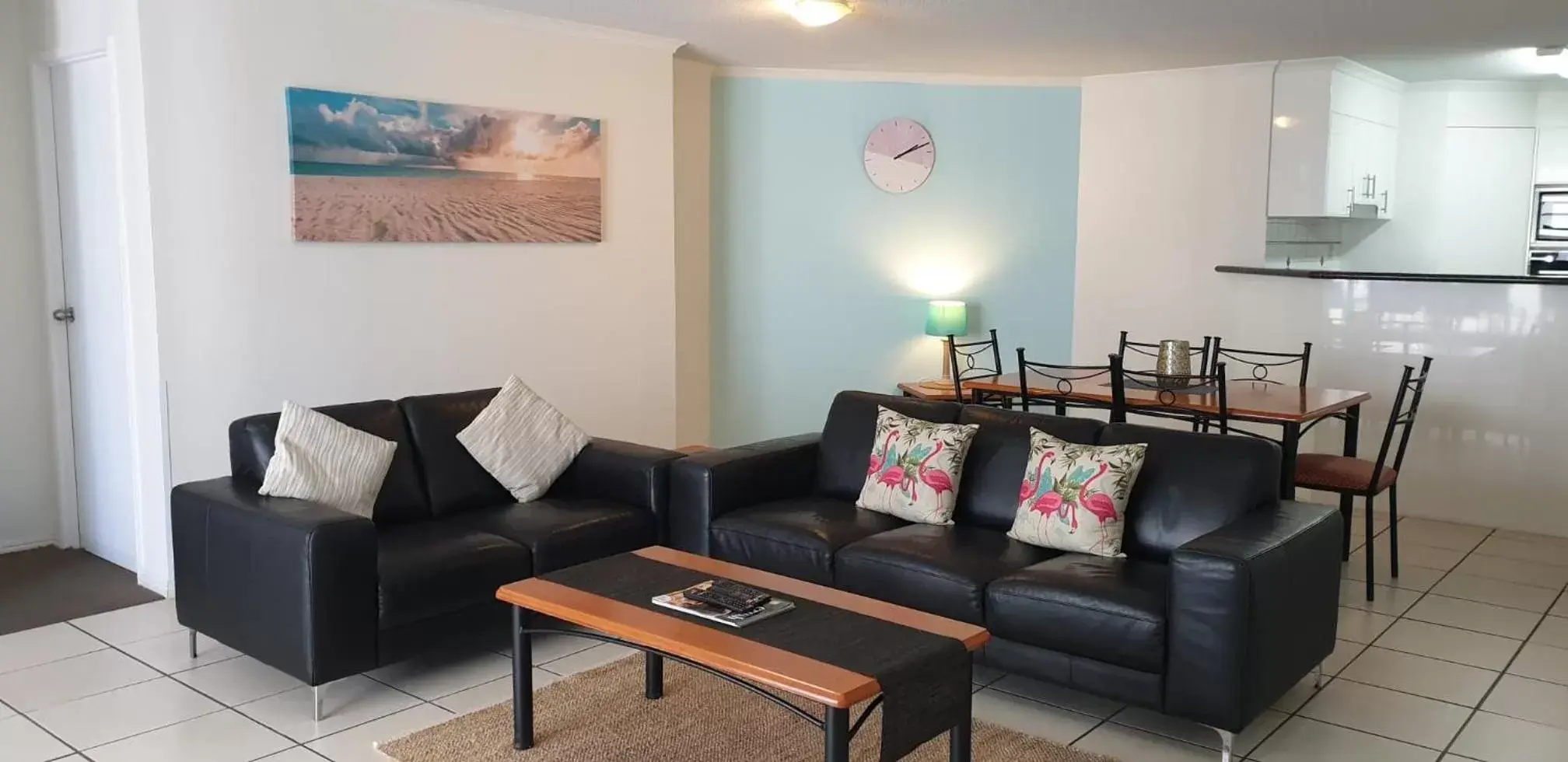 Living room, Seating Area in Bargara Blue Resort