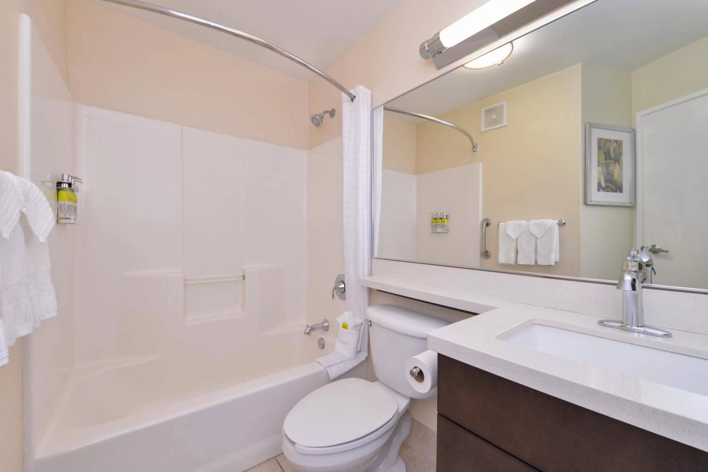 Shower in Candlewood Suites Austin-Round Rock by IHG