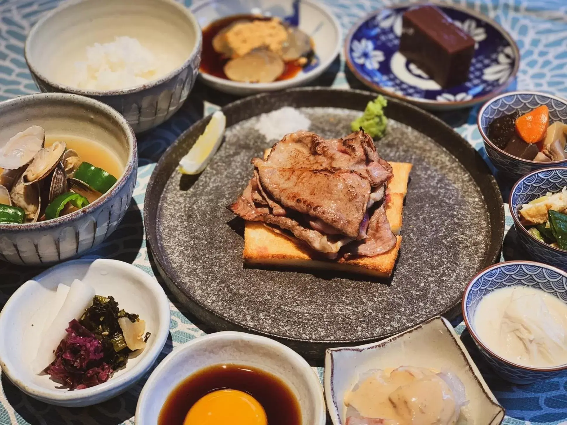 Breakfast in SH by the square hotel Kyoto Kiyamachi