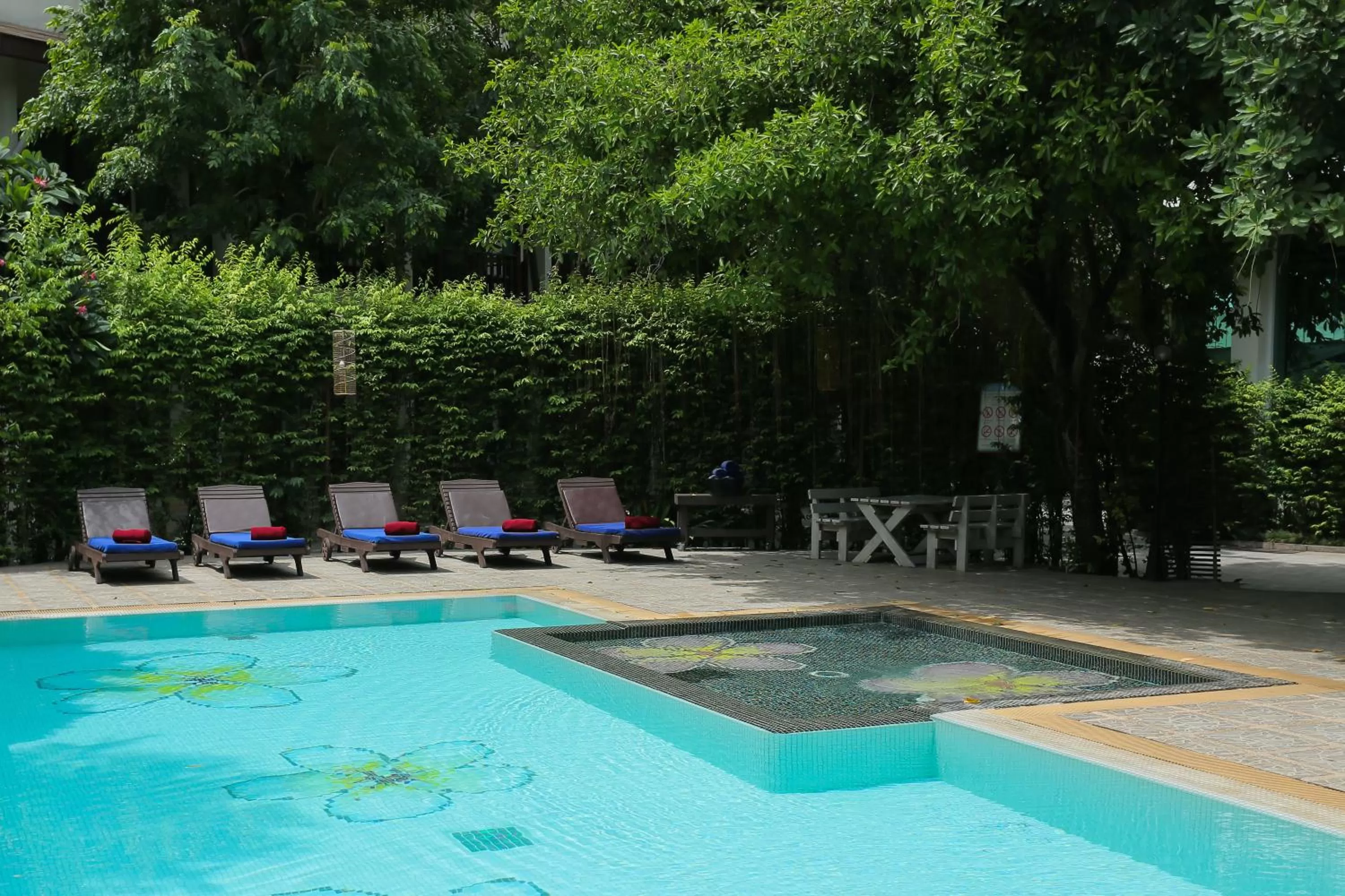 Swimming pool in The Mantrini Chiang Rai