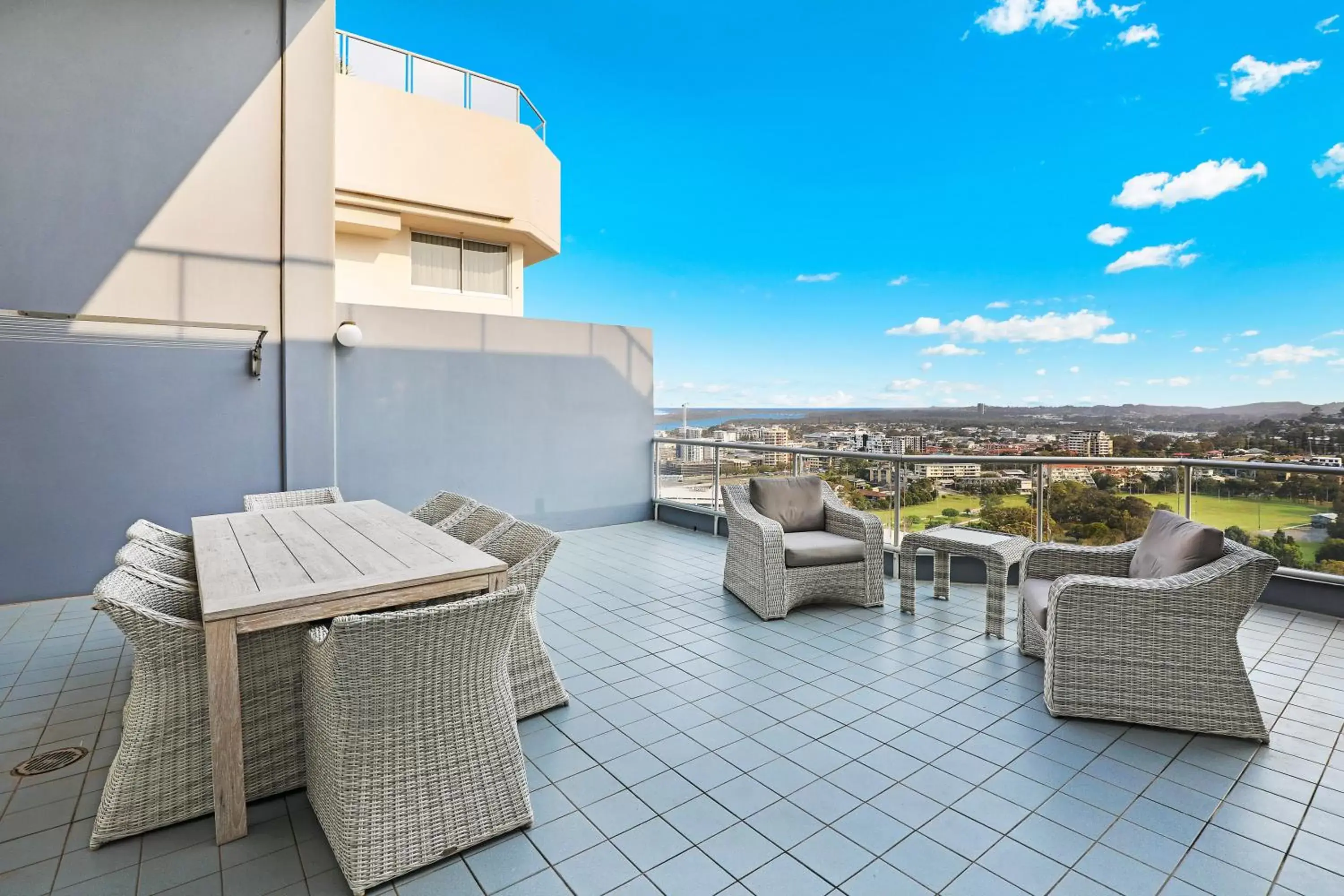 Balcony/Terrace in Points North Apartments