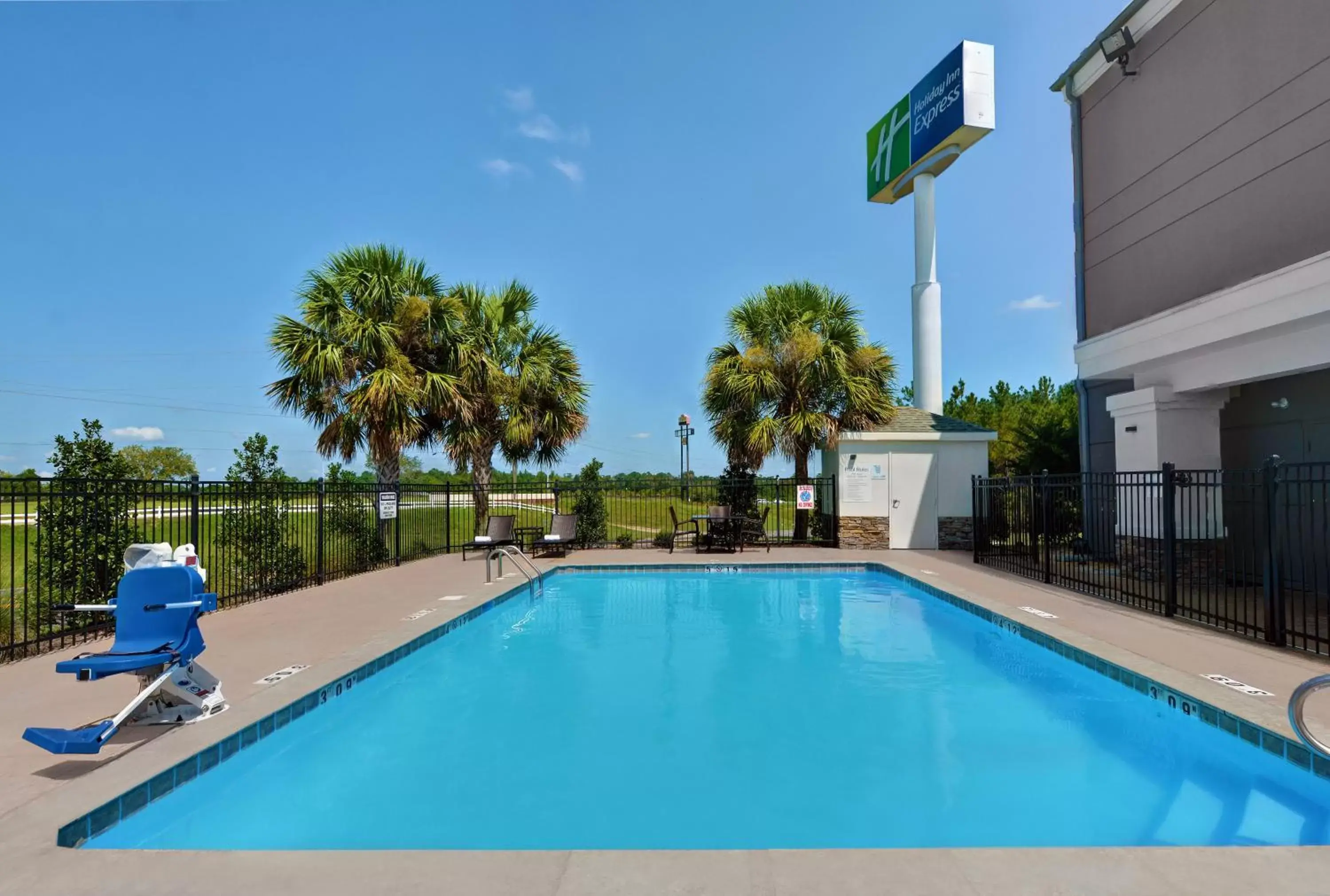 Swimming Pool in Holiday Inn Express Atmore, an IHG Hotel
