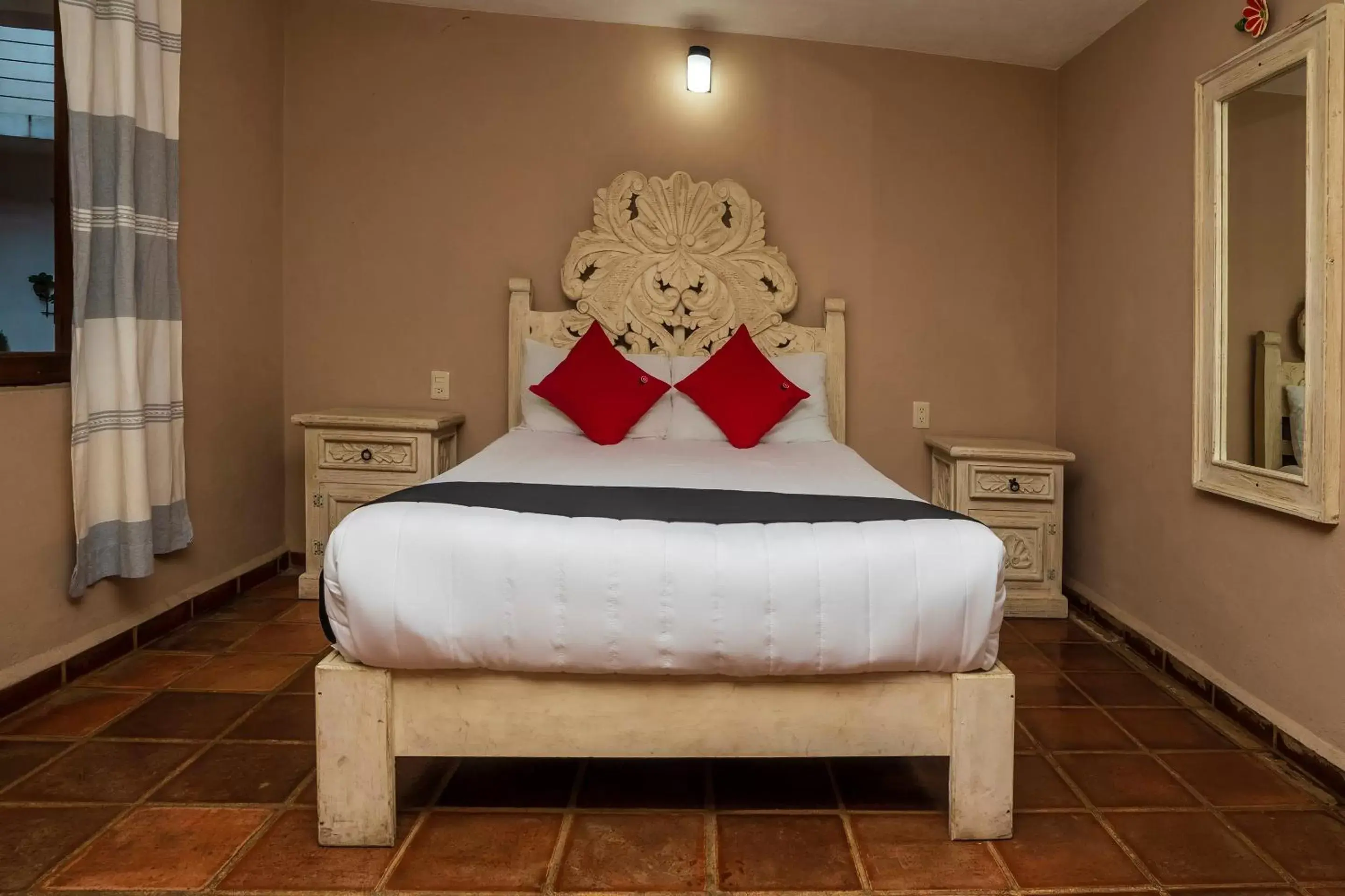 Bedroom, Bed in Hotel Rincon Soñado, Valle de Bravo
