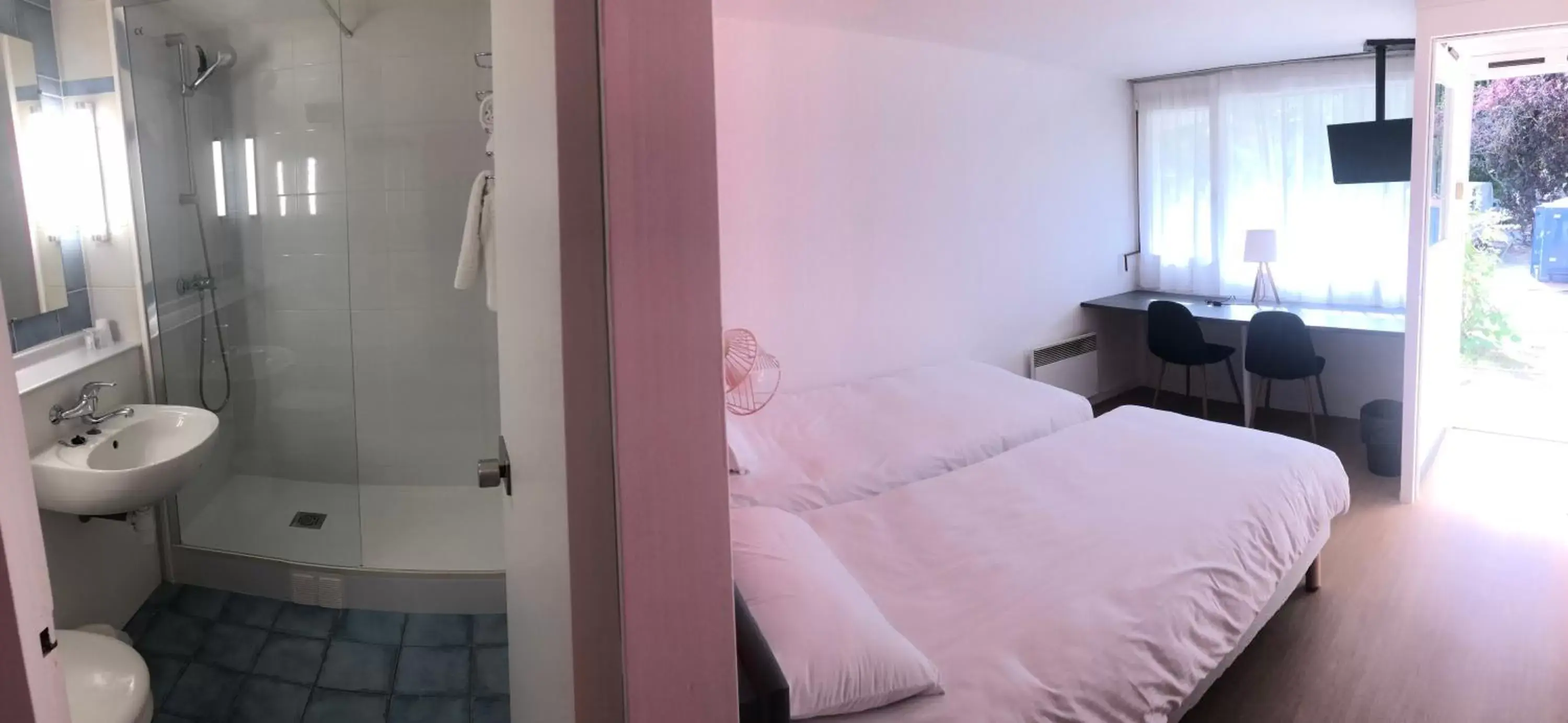 Bedroom, Bed in Kyriad Direct Nancy Sud -Vandoeuvre - Rénové