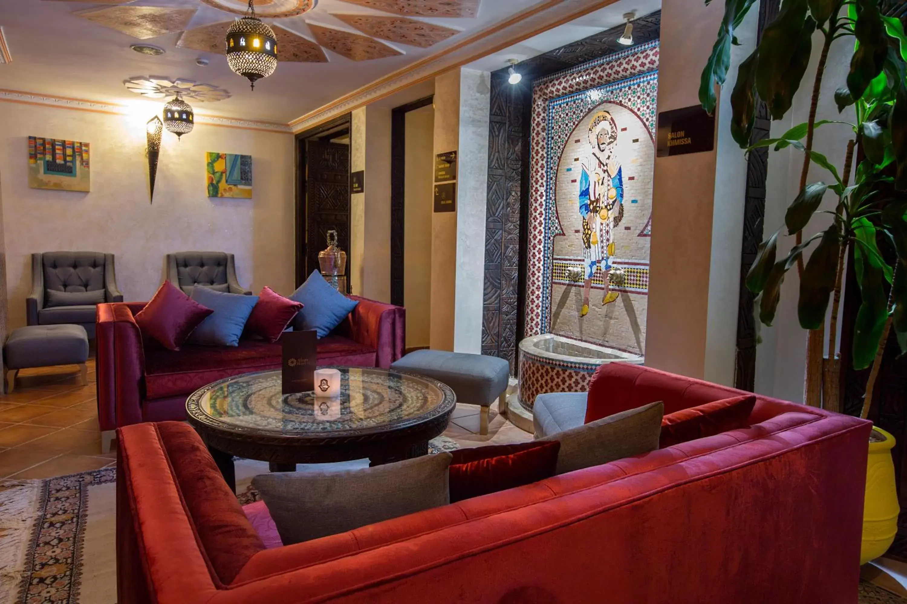 Lobby or reception in Atlantic Hotel Agadir Lobby or reception in Atlantic Hotel Agadir