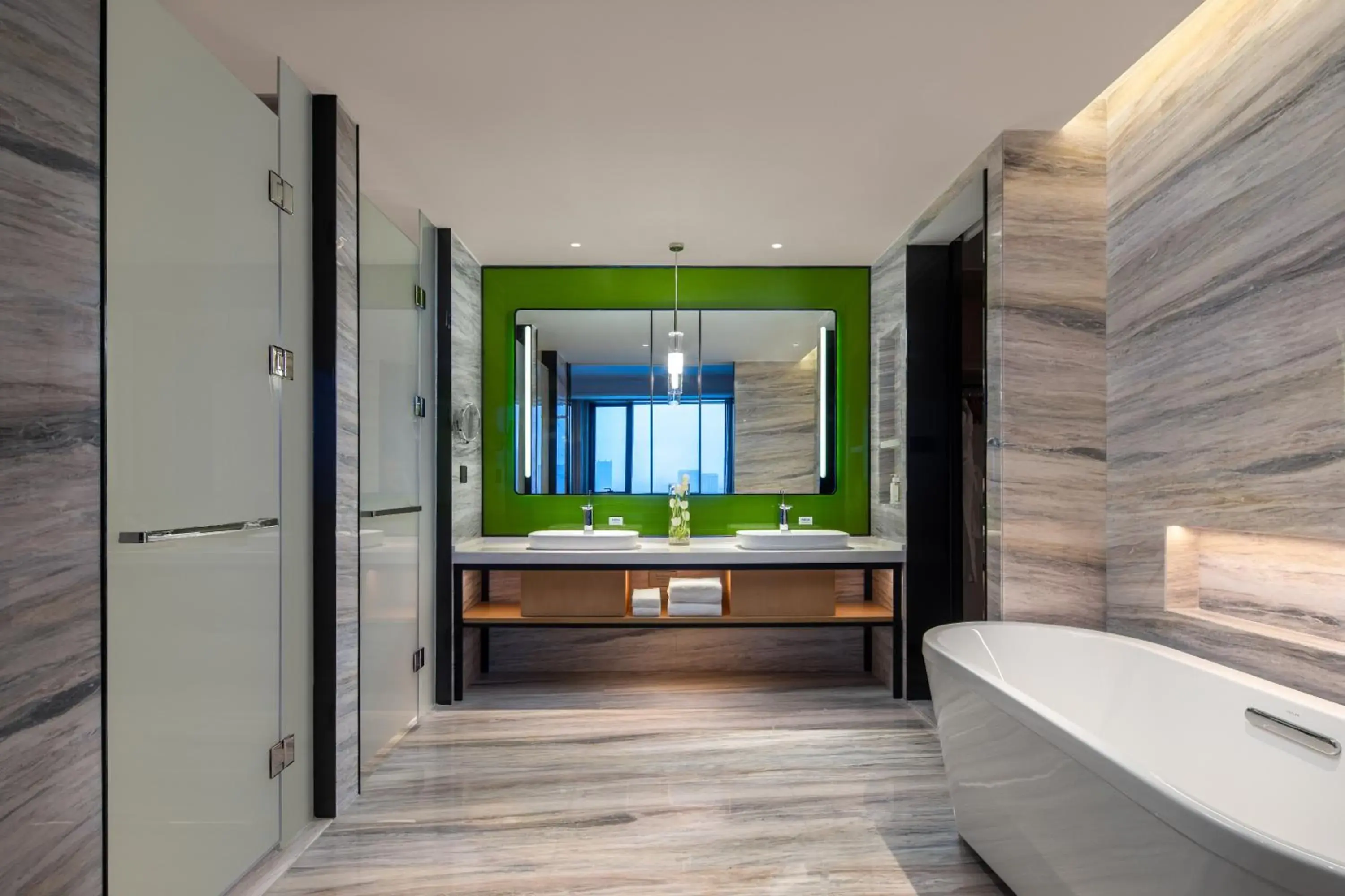 Bathroom in Holiday Inn Zhengzhou High-Tech Zone, an IHG Hotel