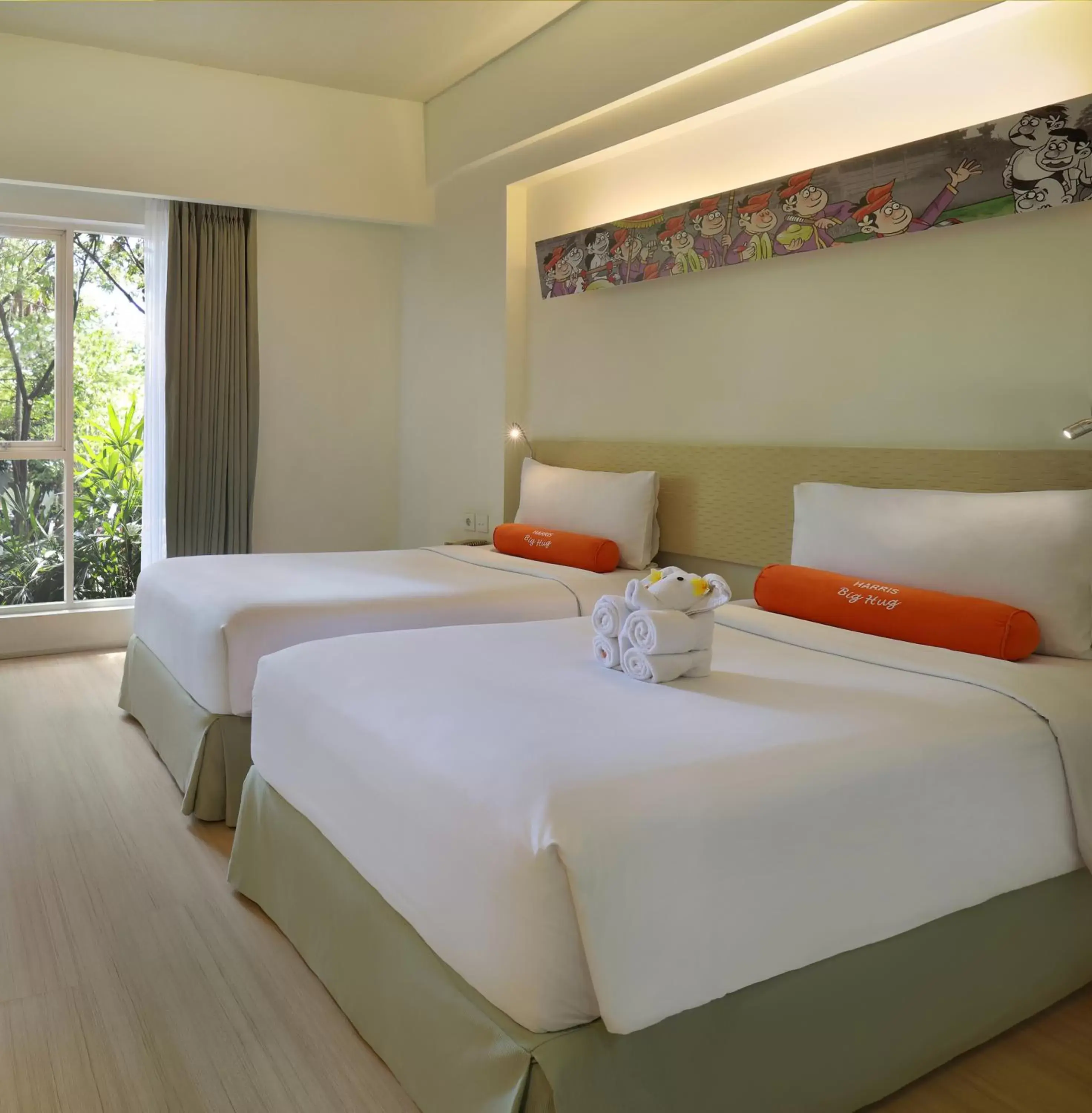 Bed in HARRIS Hotel & Residences Sunset Road