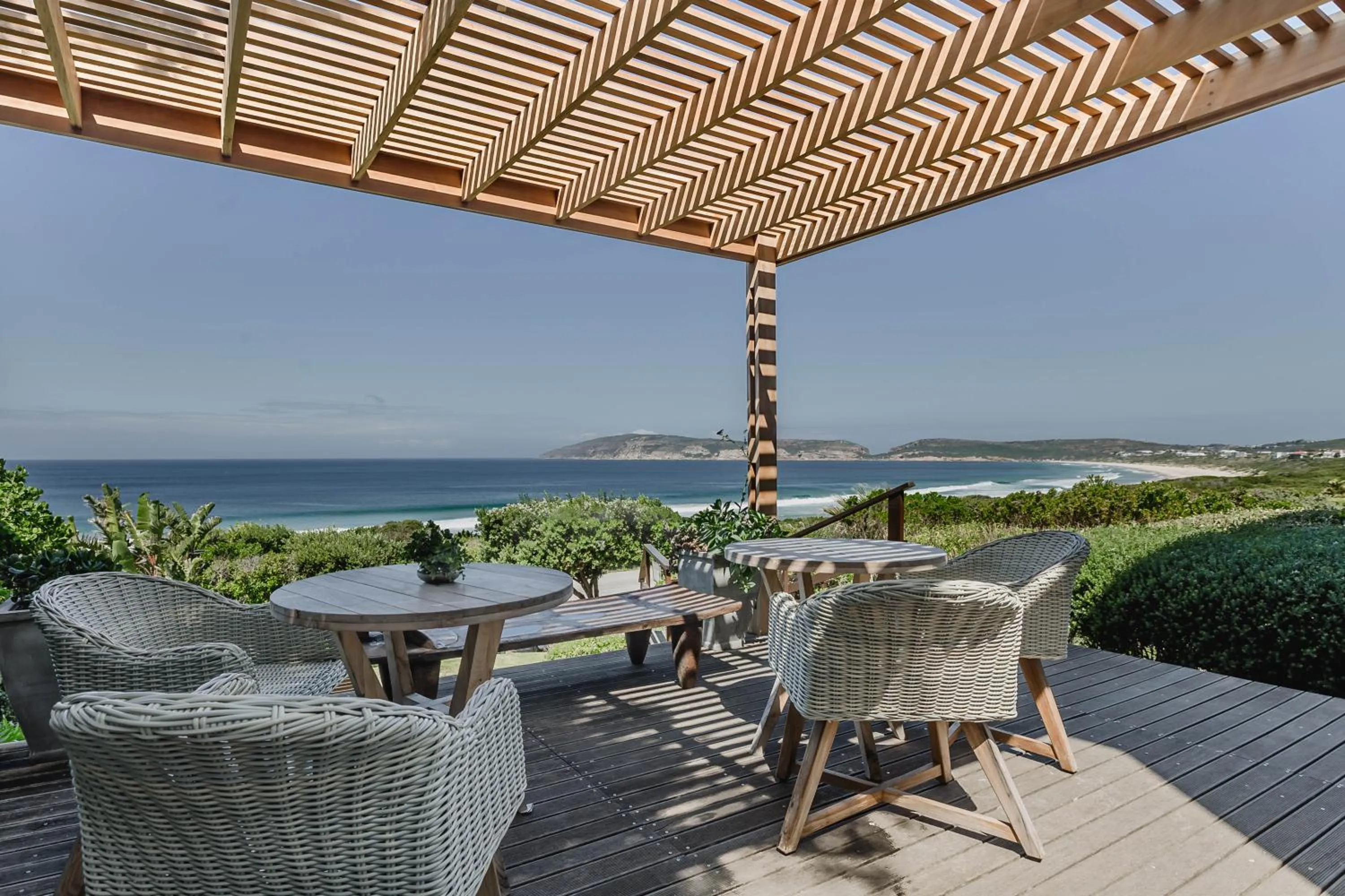 Patio in The Robberg Beach Lodge - Lion Roars Hotels & Lodges