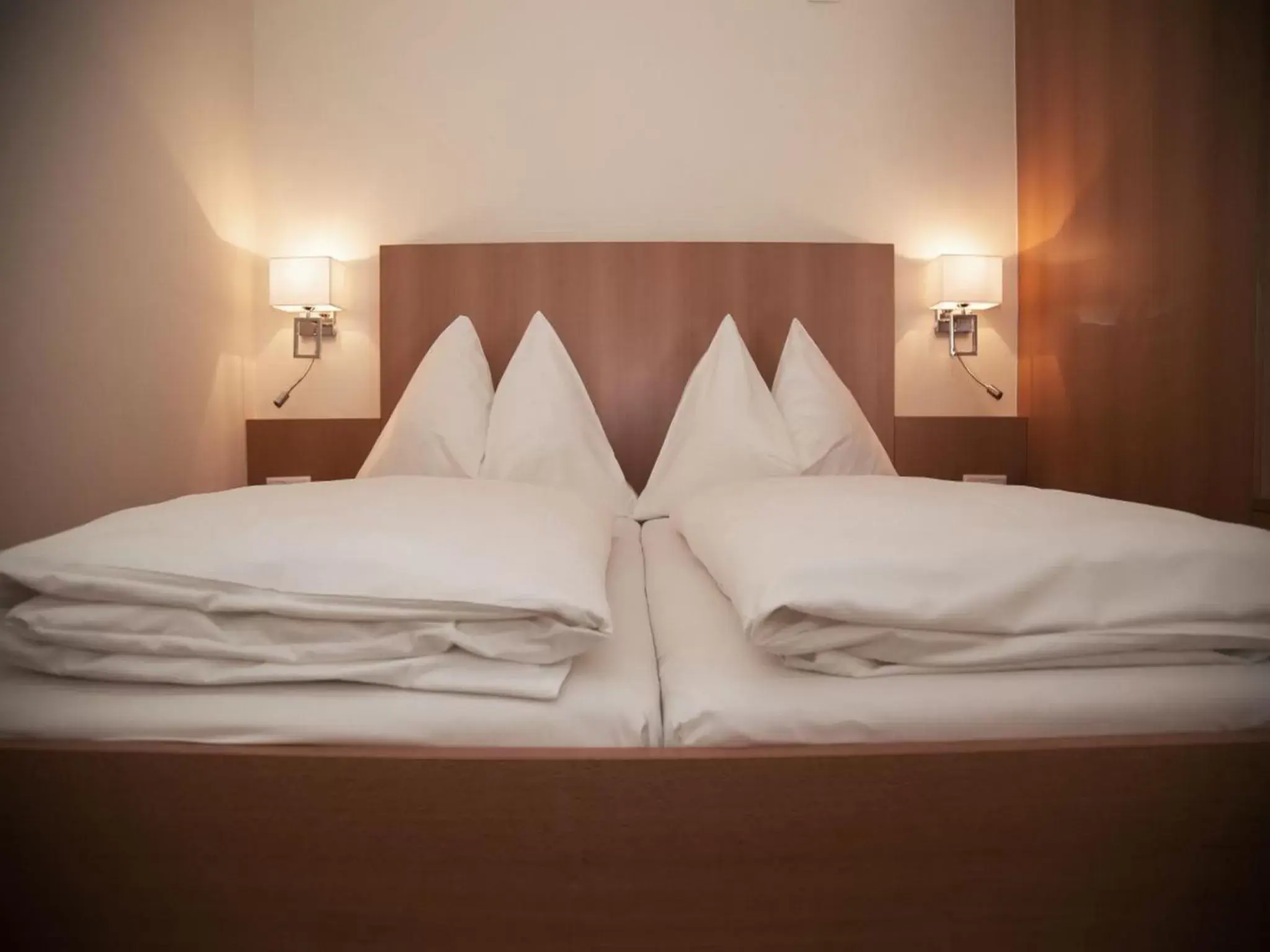 Bed in Hotel Kern Buam