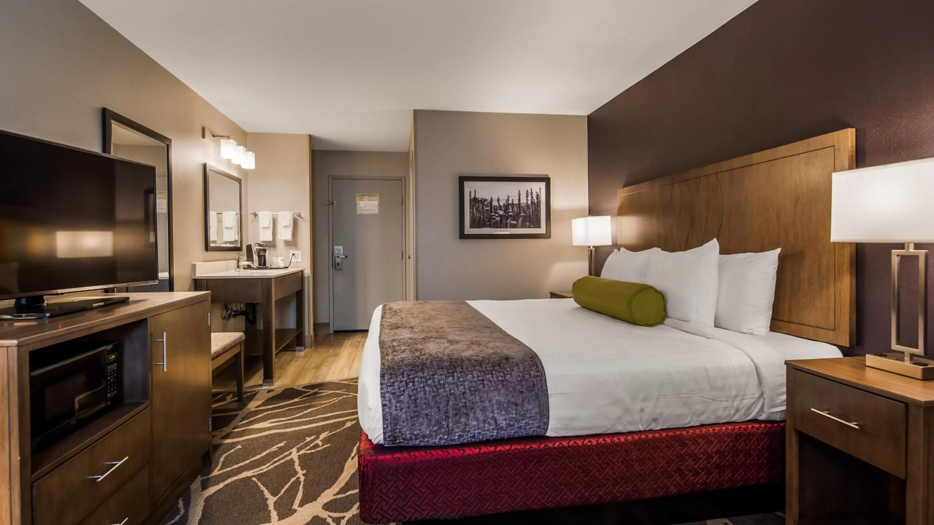 Bedroom, Bed in Best Western McMinnville Inn