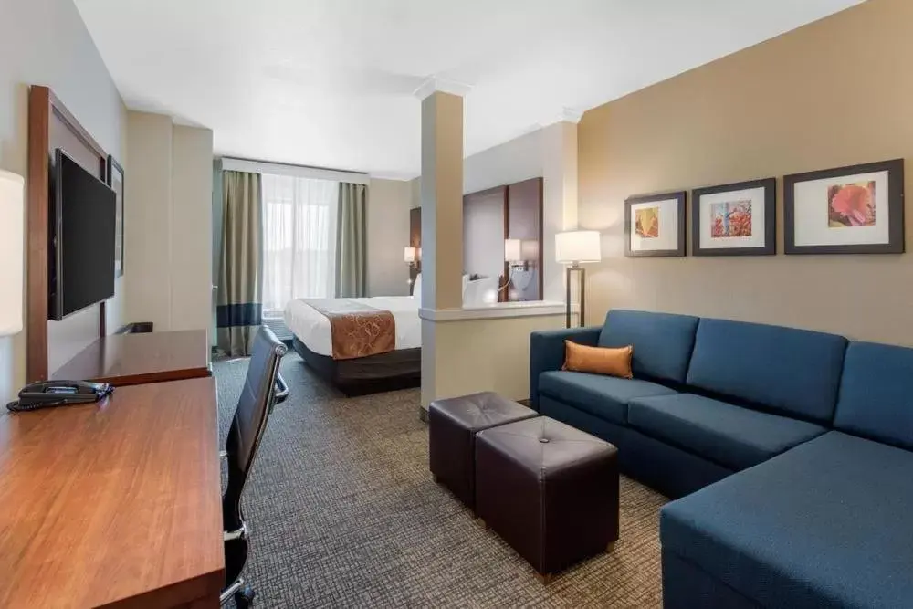 Seating Area in Comfort Suites Denver International Airport