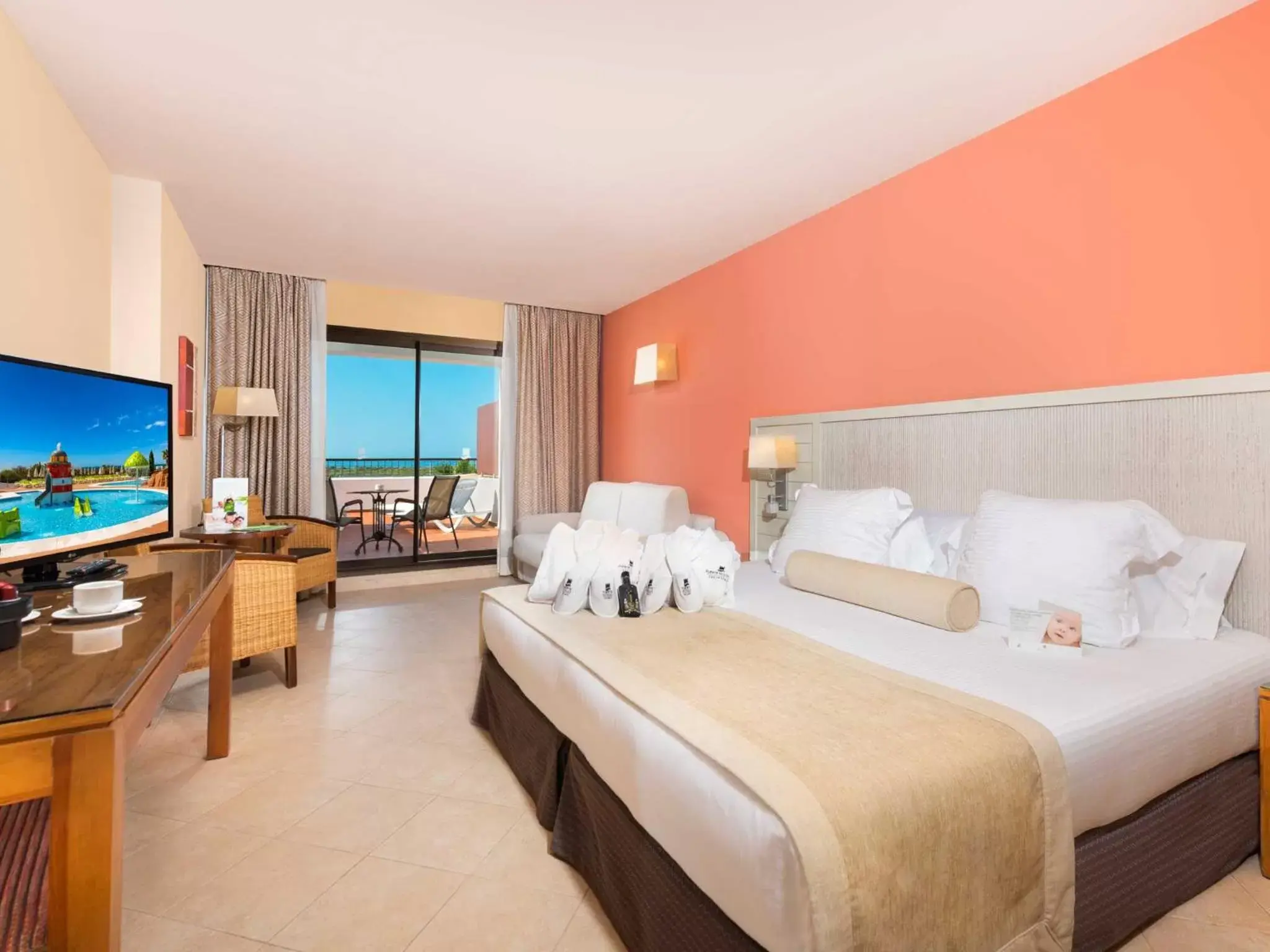 Double Family Exclusive Room with sea view in Hotel Fuerte El Rompido
