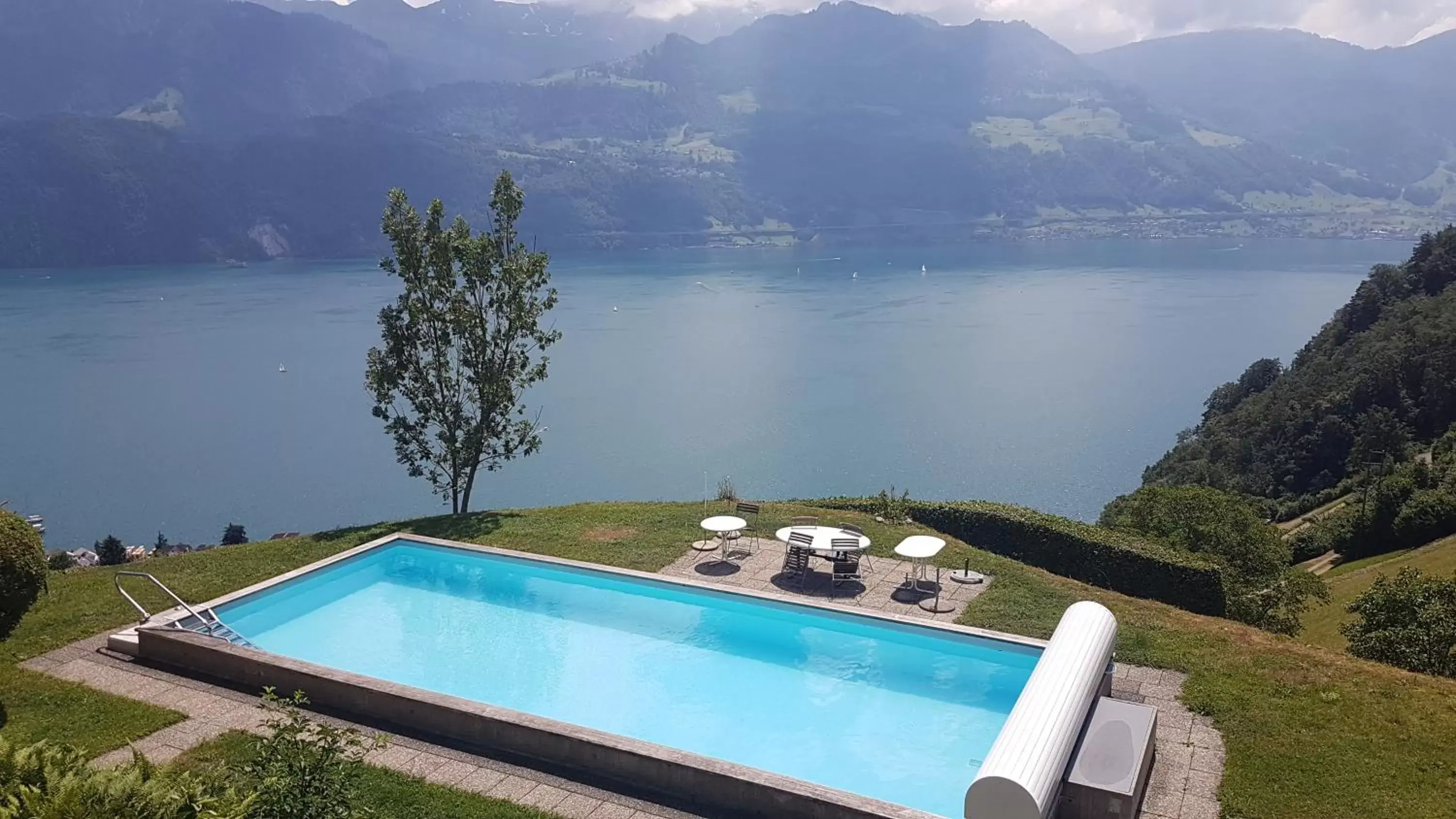 Swimming Pool in Gasthaus Platten