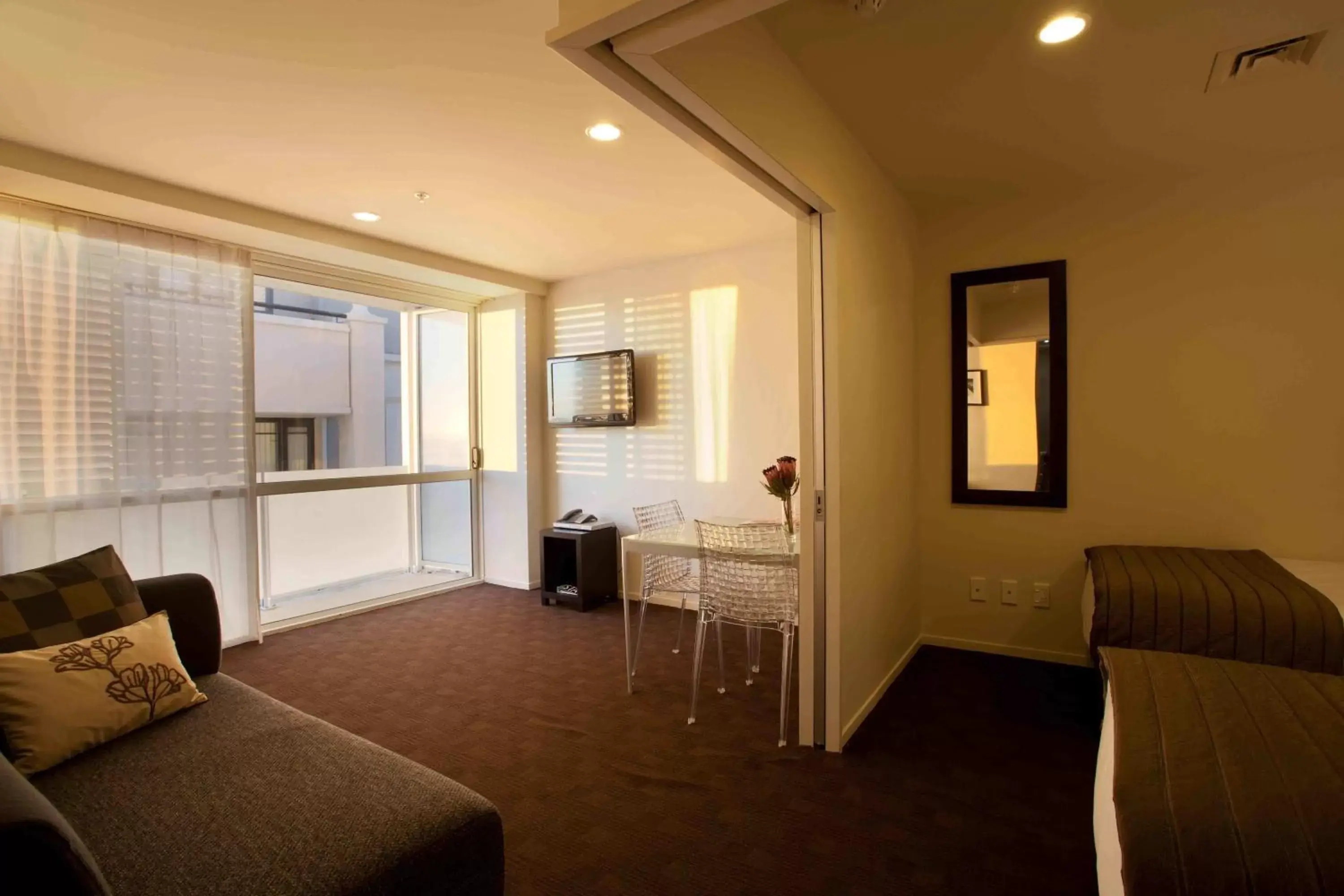 Living room, Seating Area in The Quadrant Hotel & Suites