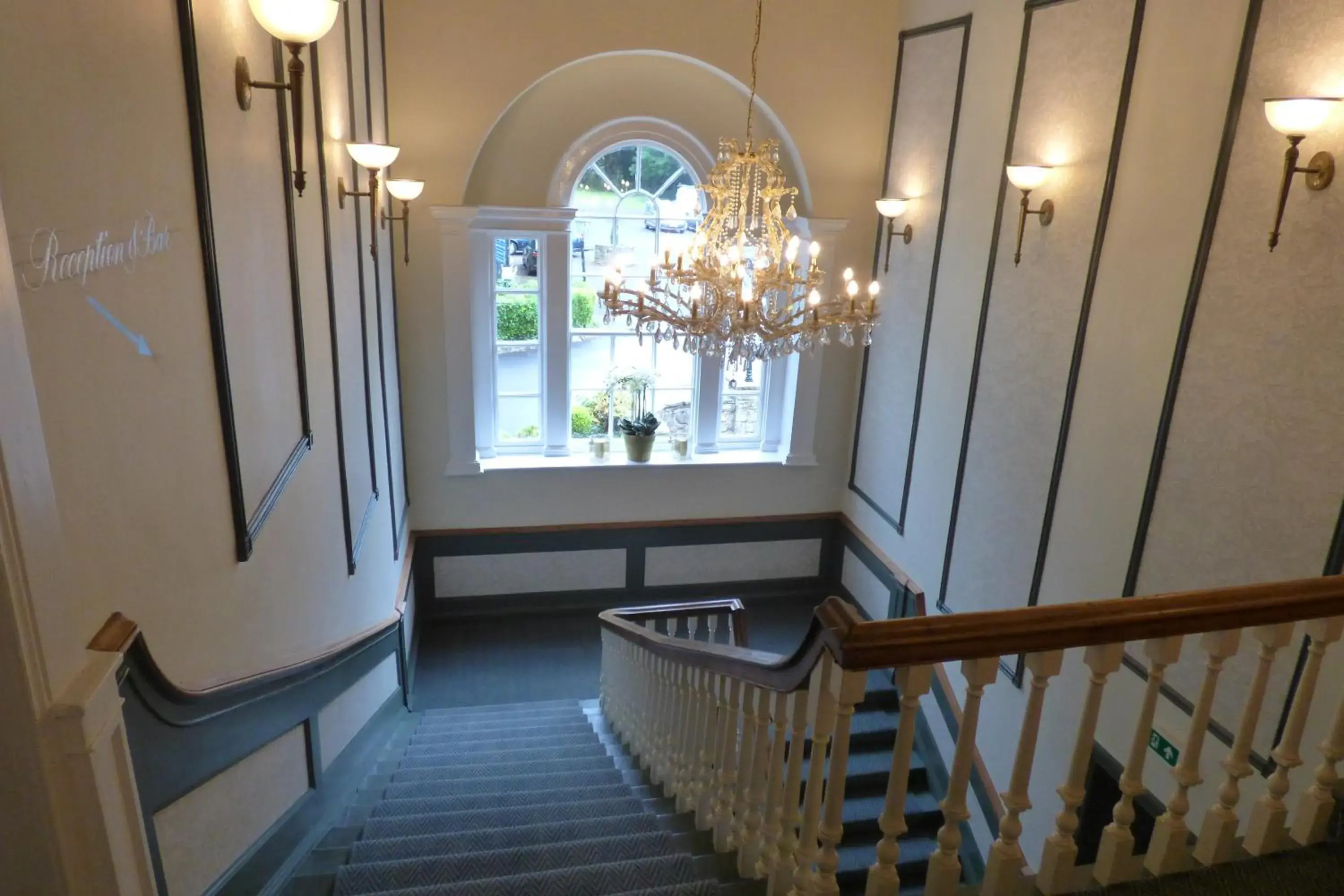 Decorative detail in Hallgarth Manor House