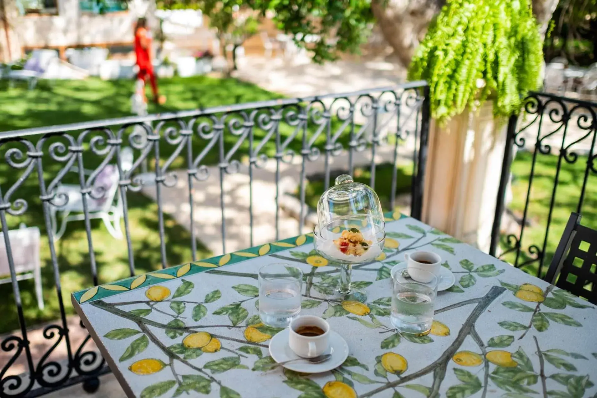 Patio in Hotel Parco delle Fontane