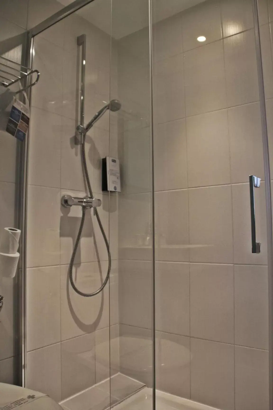 Shower, Bathroom in Kyriad Charleville Mezieres