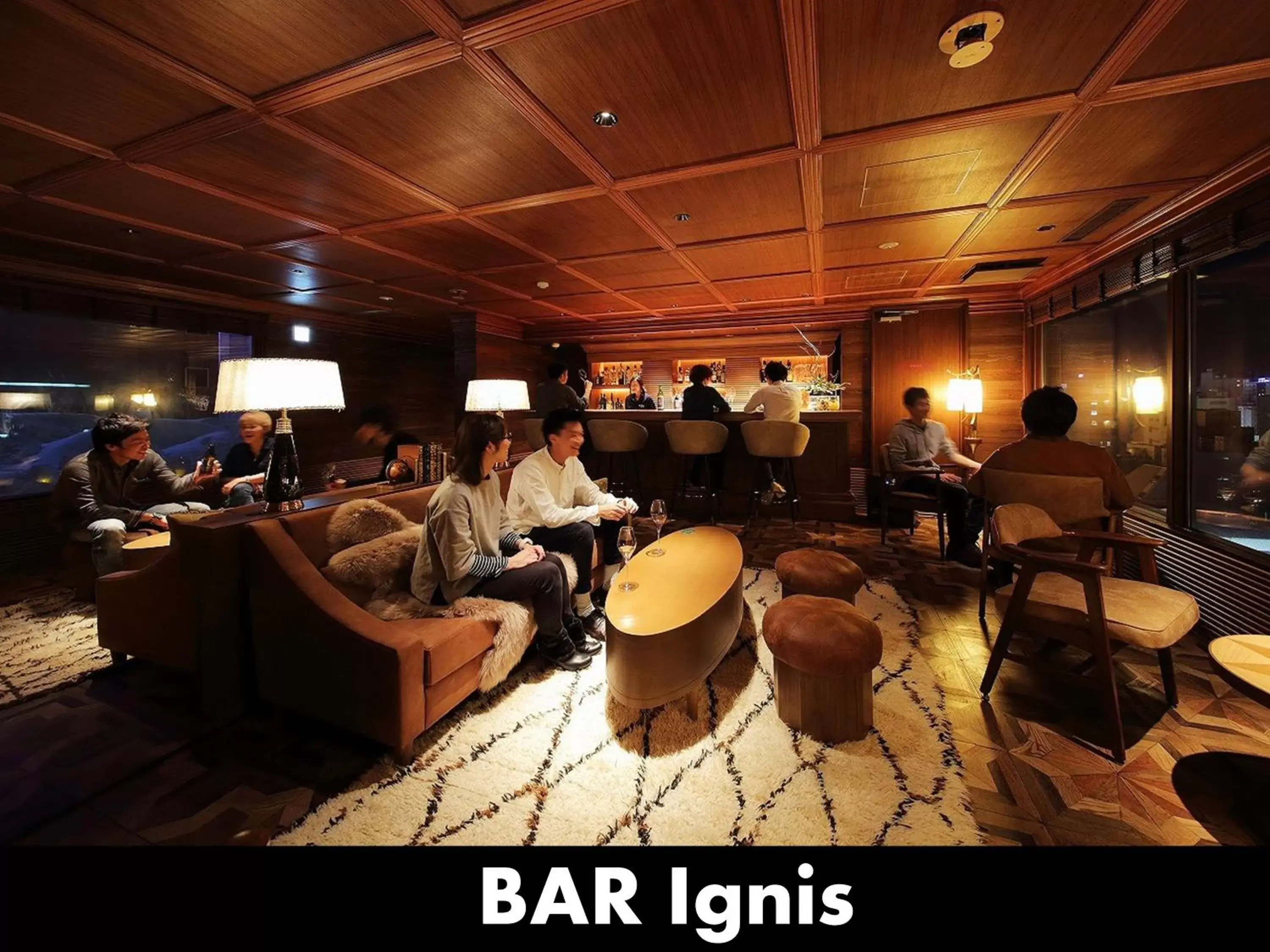 Lounge or bar, Restaurant/Places to Eat in UNWIND HOTEL&BAR SAPPORO