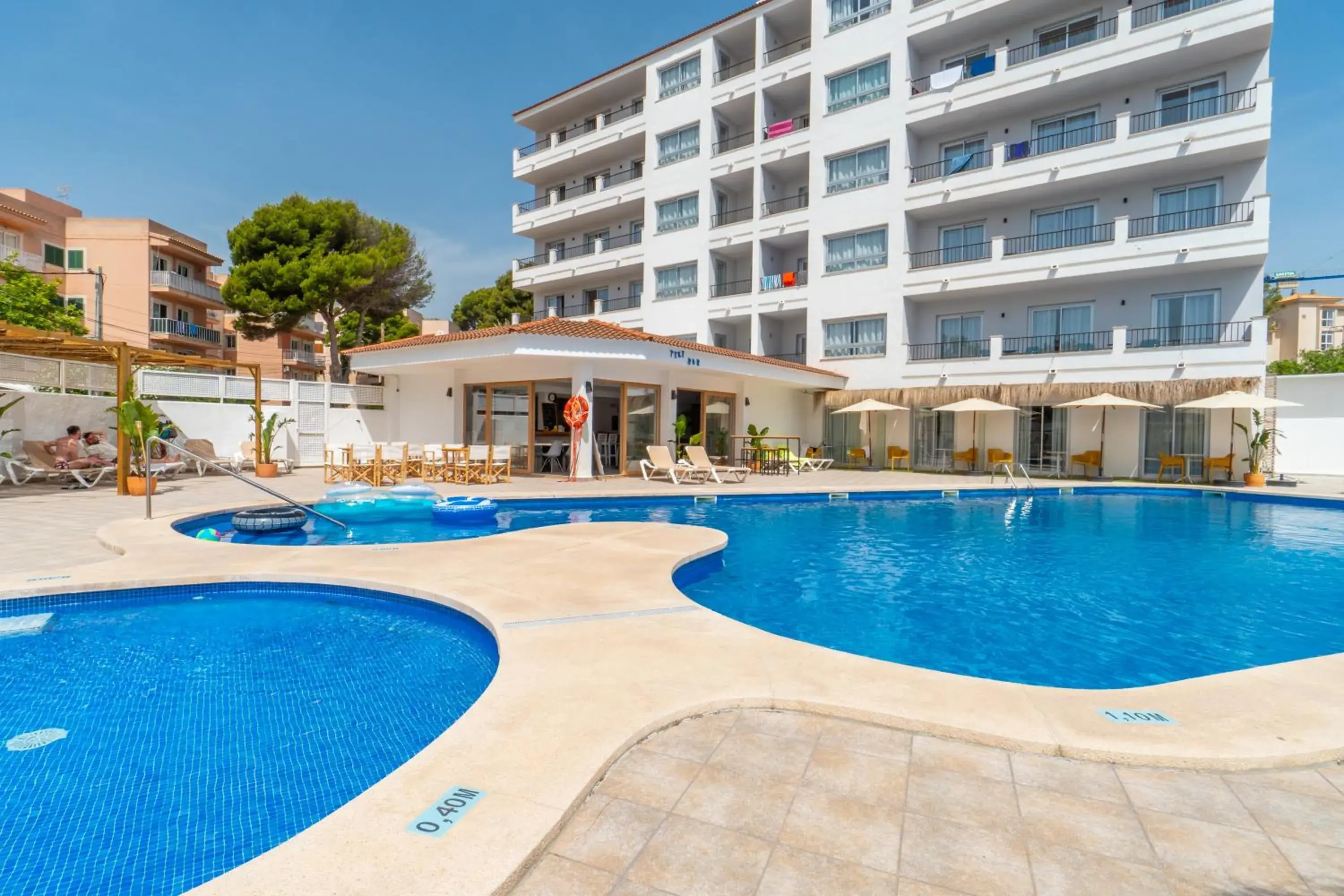 Swimming Pool in Hostal Alcina