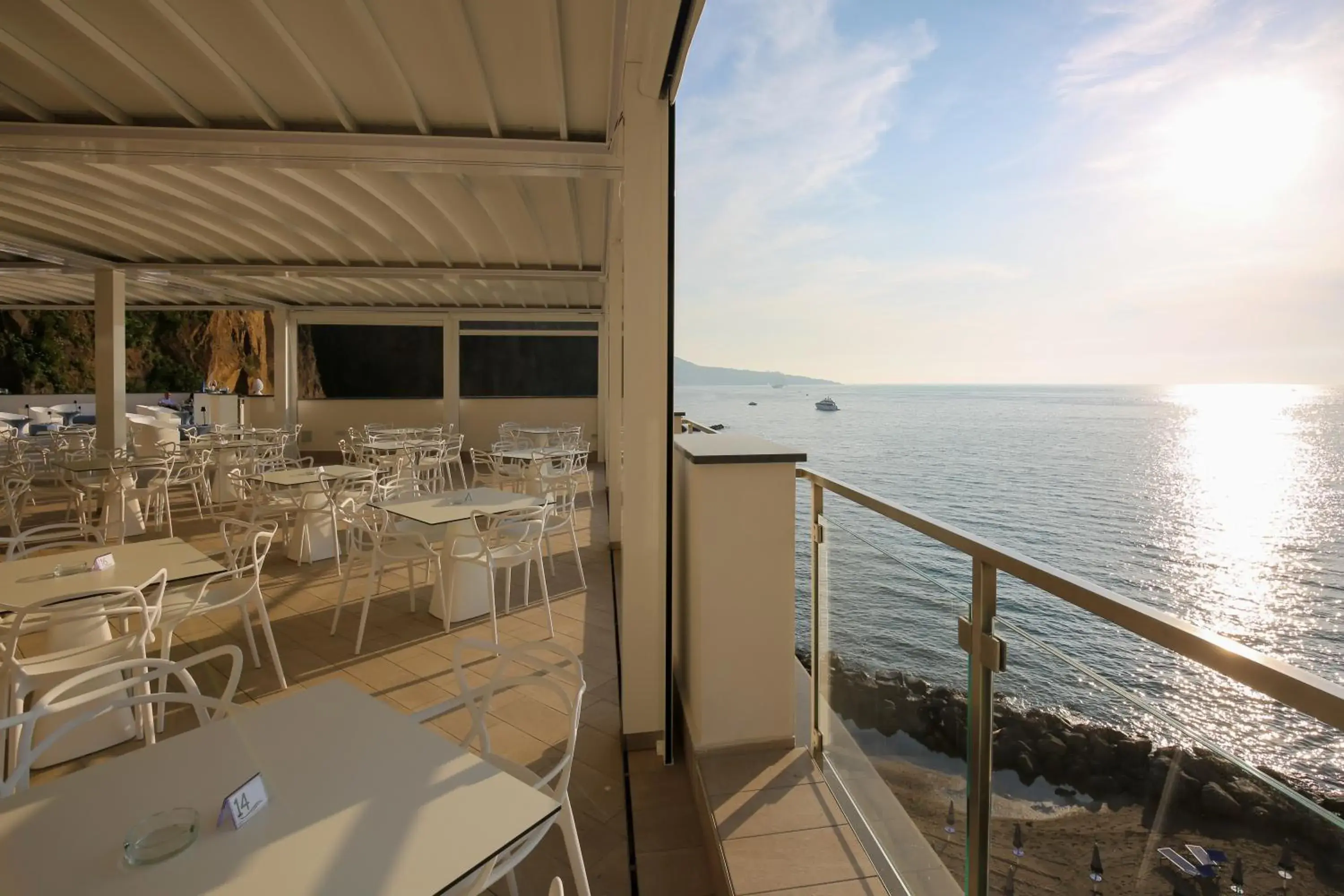 Balcony/Terrace in Hotel Giosue' a mare